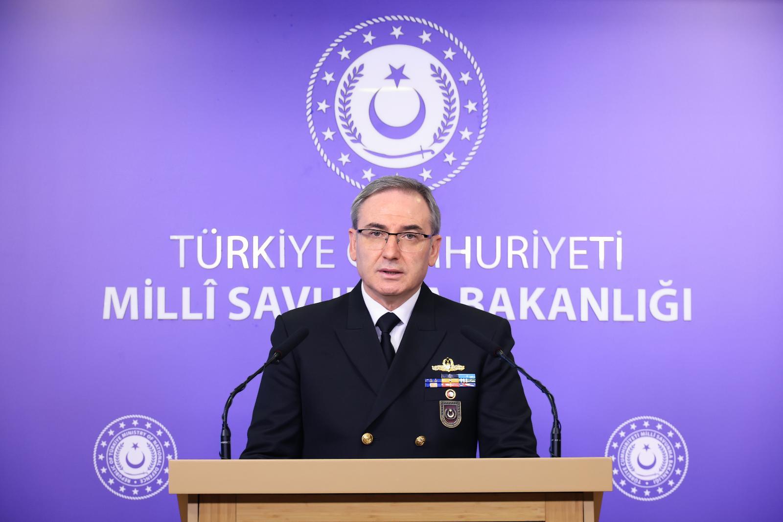 MSB Sözcüsü Tuğamiral Zeki Aktürk