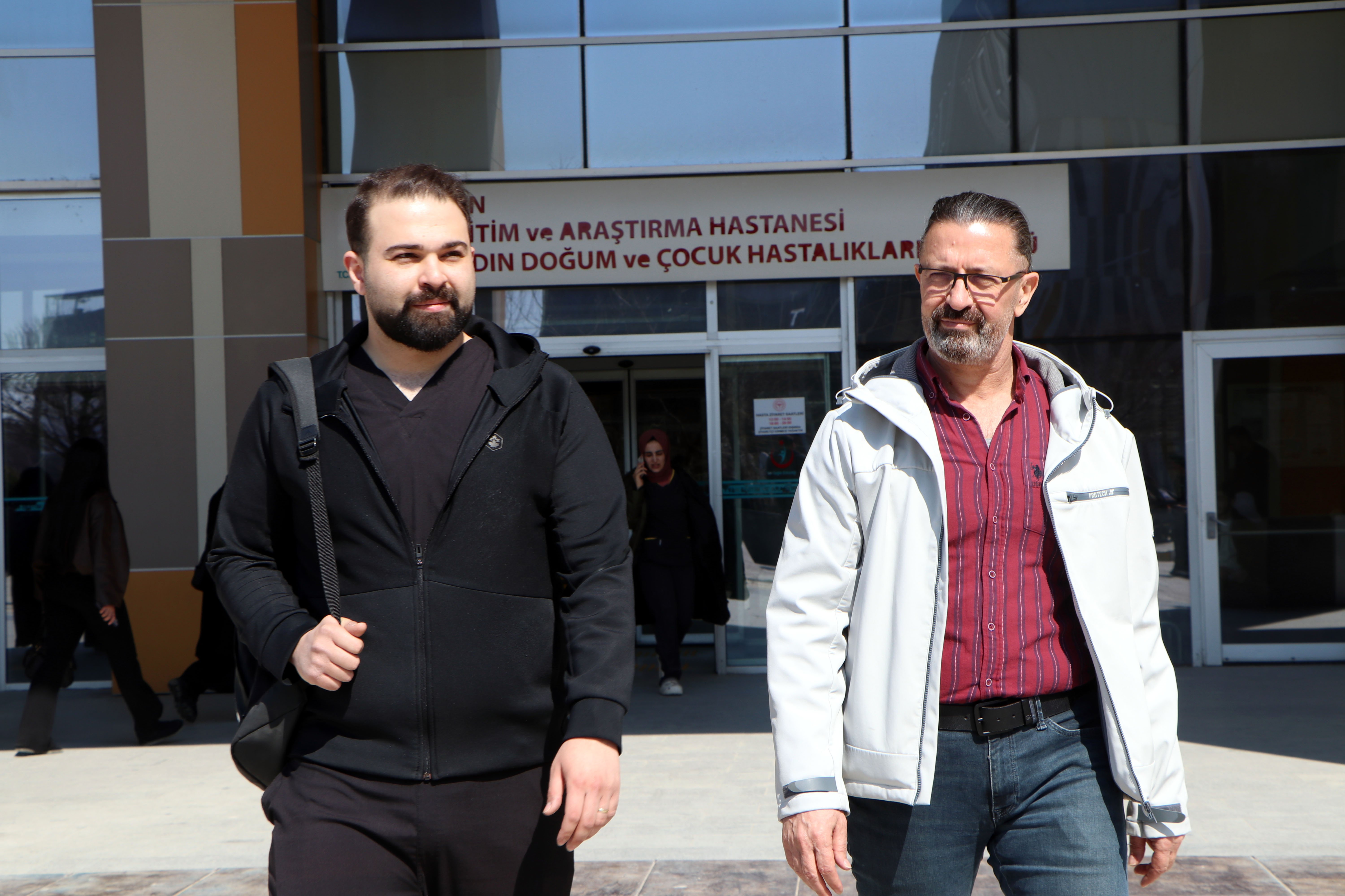 Dr. Ulaş Bilici hastanede