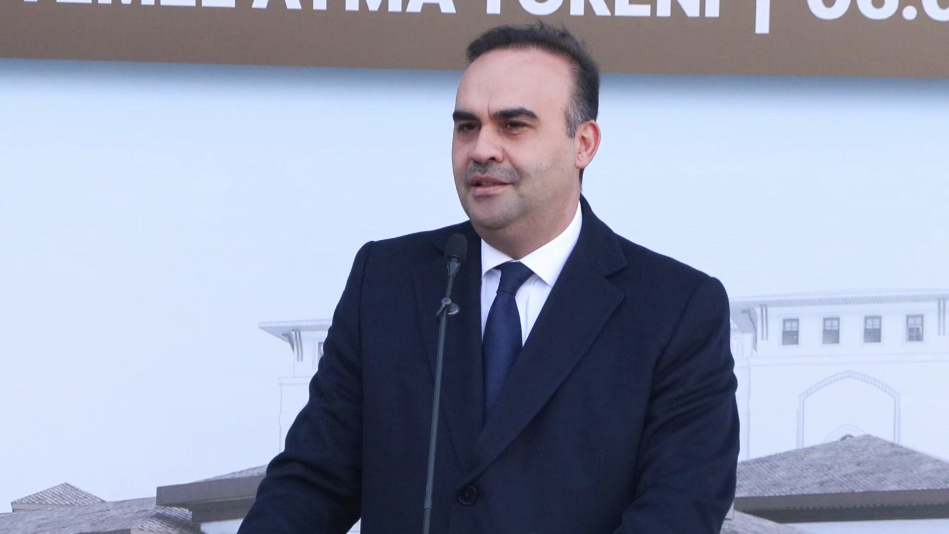 Tören alanından genel görünüm