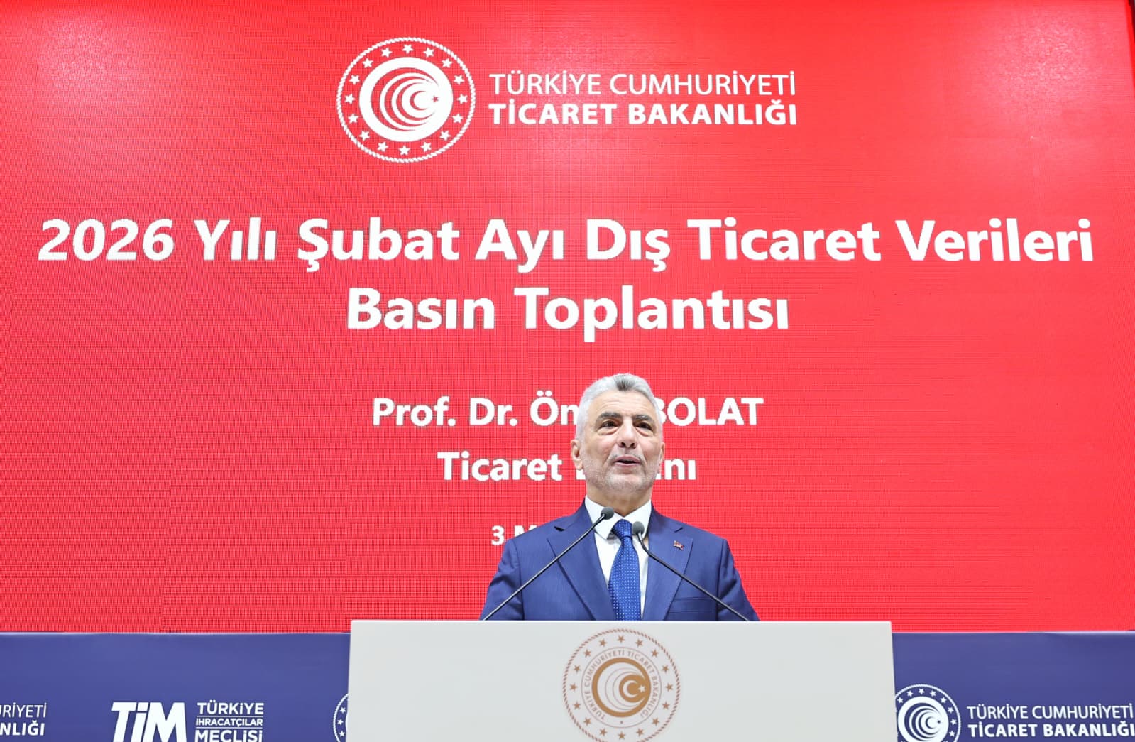 Ticaret Bakanı Ömer Bolat Ekonomi Değerlendirmesi