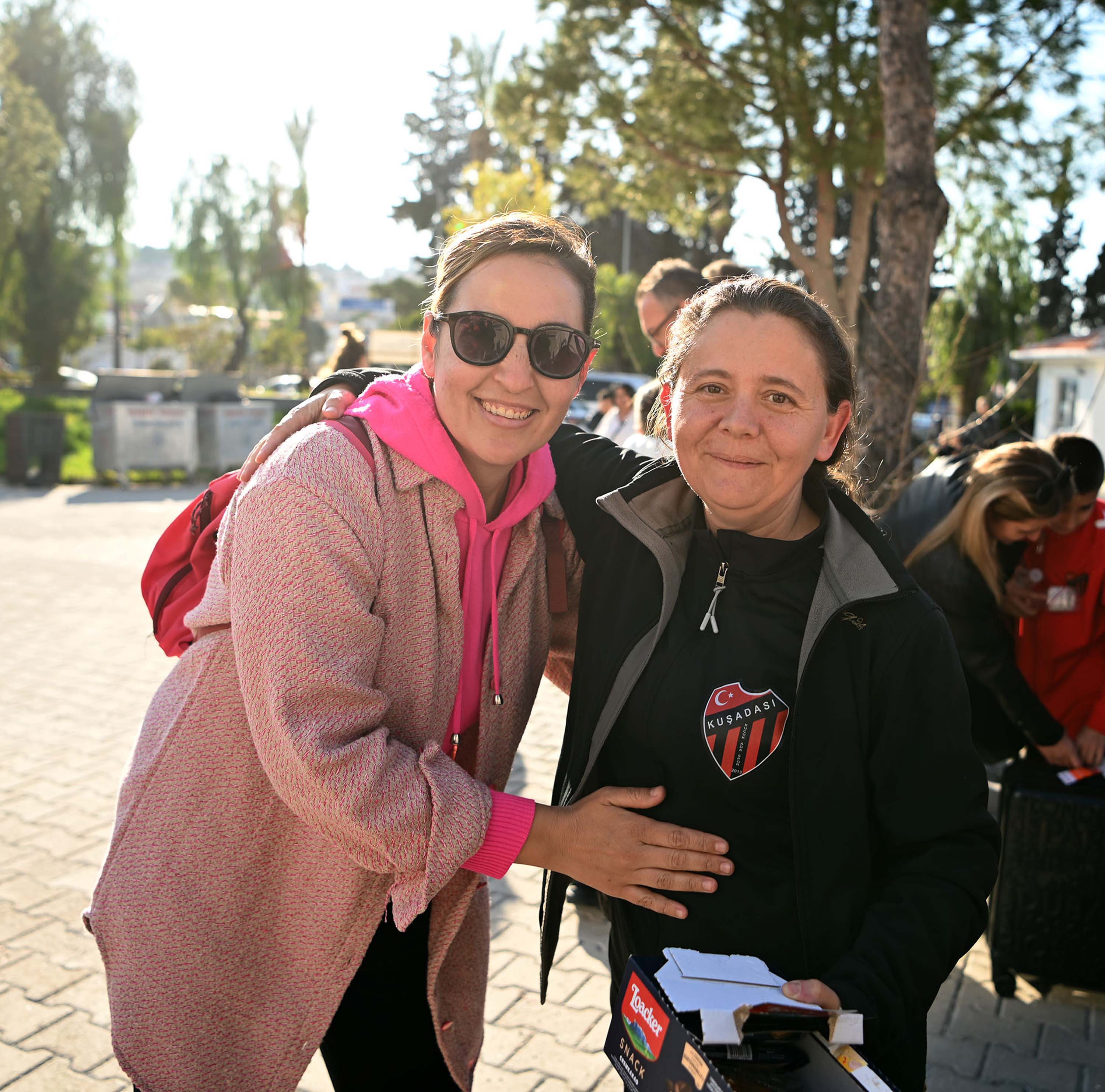 Sporcu Sami Efe Sönmez açıklama yapıyor