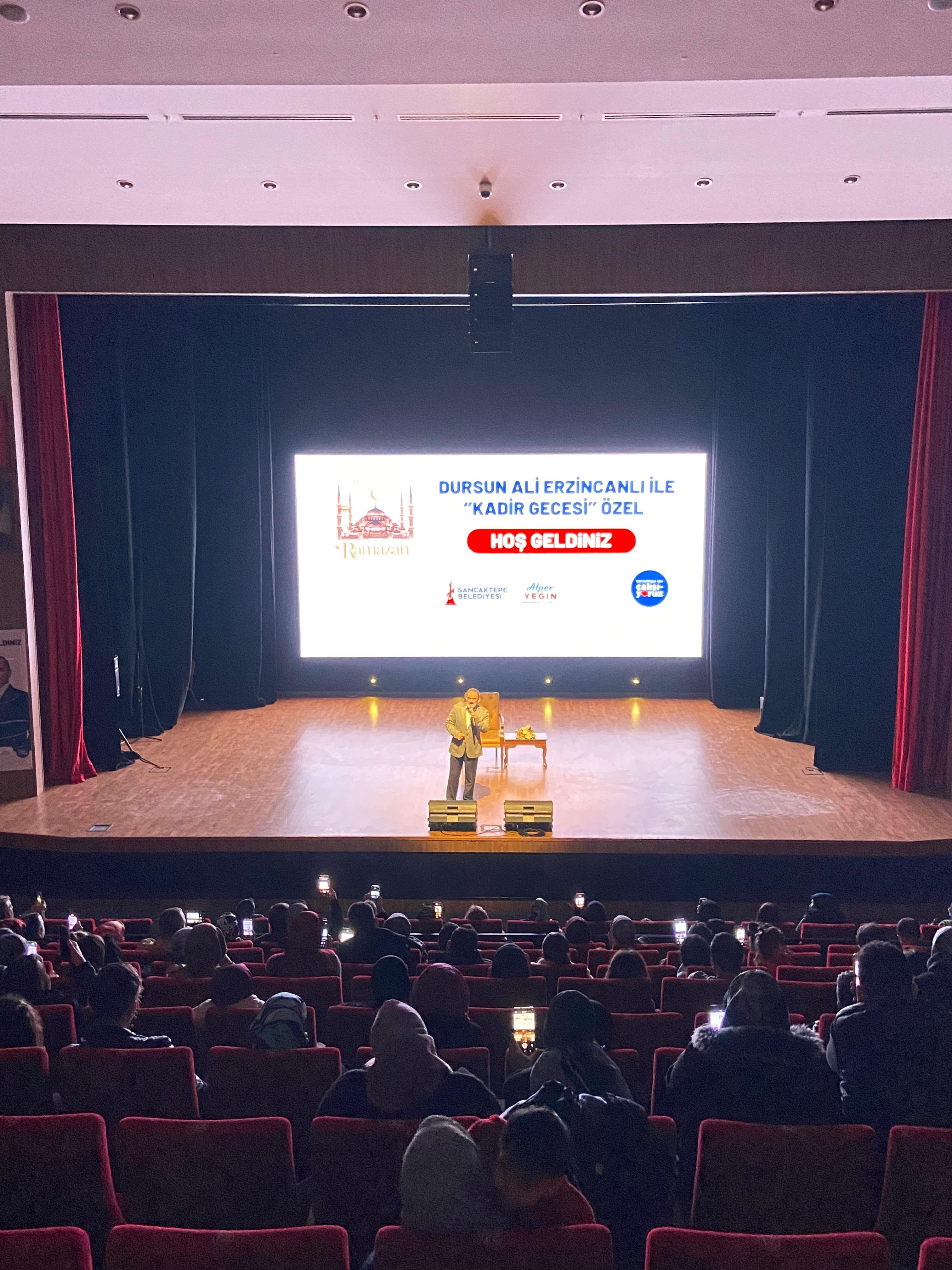 Dursun Ali Erzincanlı Sancaktepe Kadir Gecesi