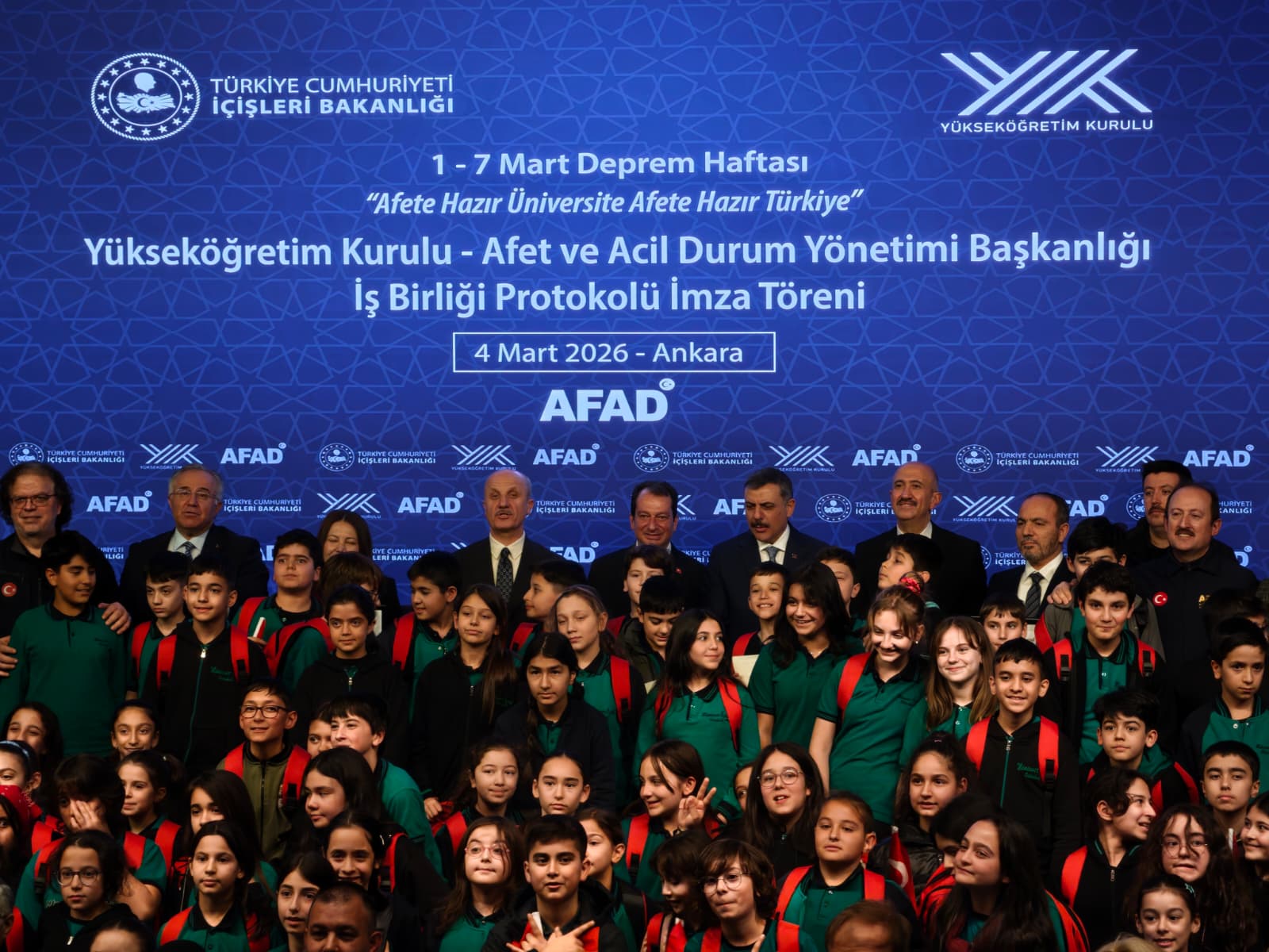 YÖK Başkanı Erol Özvar Protokol İmzalıyor