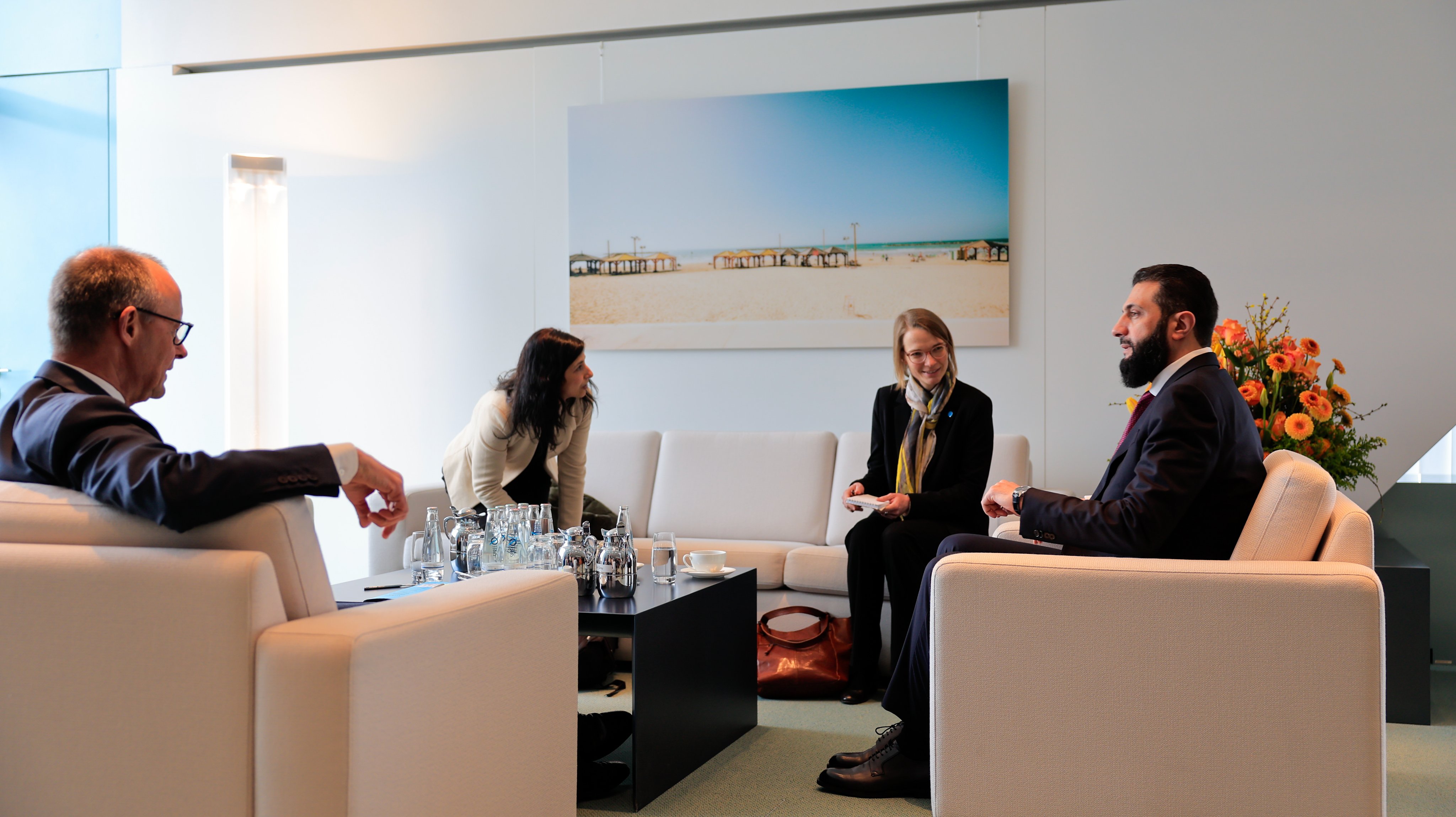 Suriye Cumhurbaşkanı Ahmed Şara Berlin görüşmesi