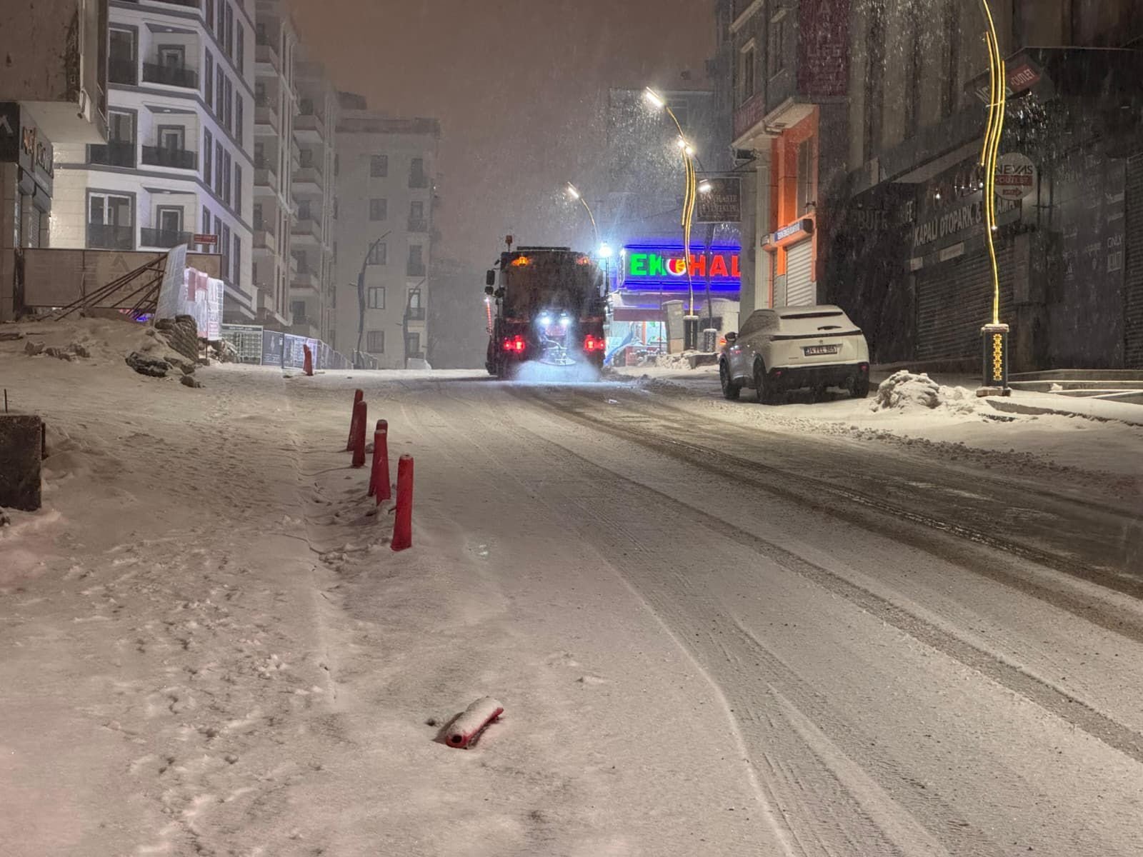 Van kar mücadelesi Büyükşehir Belediyesi