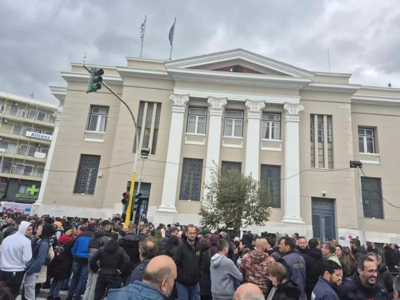 Midilli çiftçi protestosu