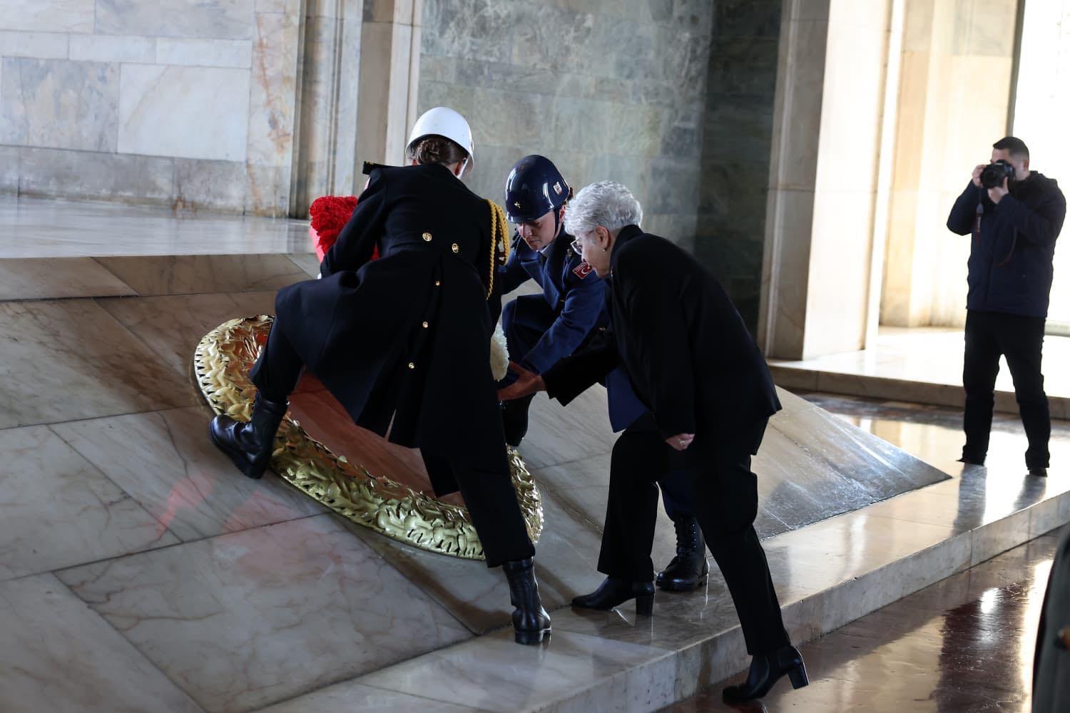 Demet Güler Anıtkabir Ziyareti