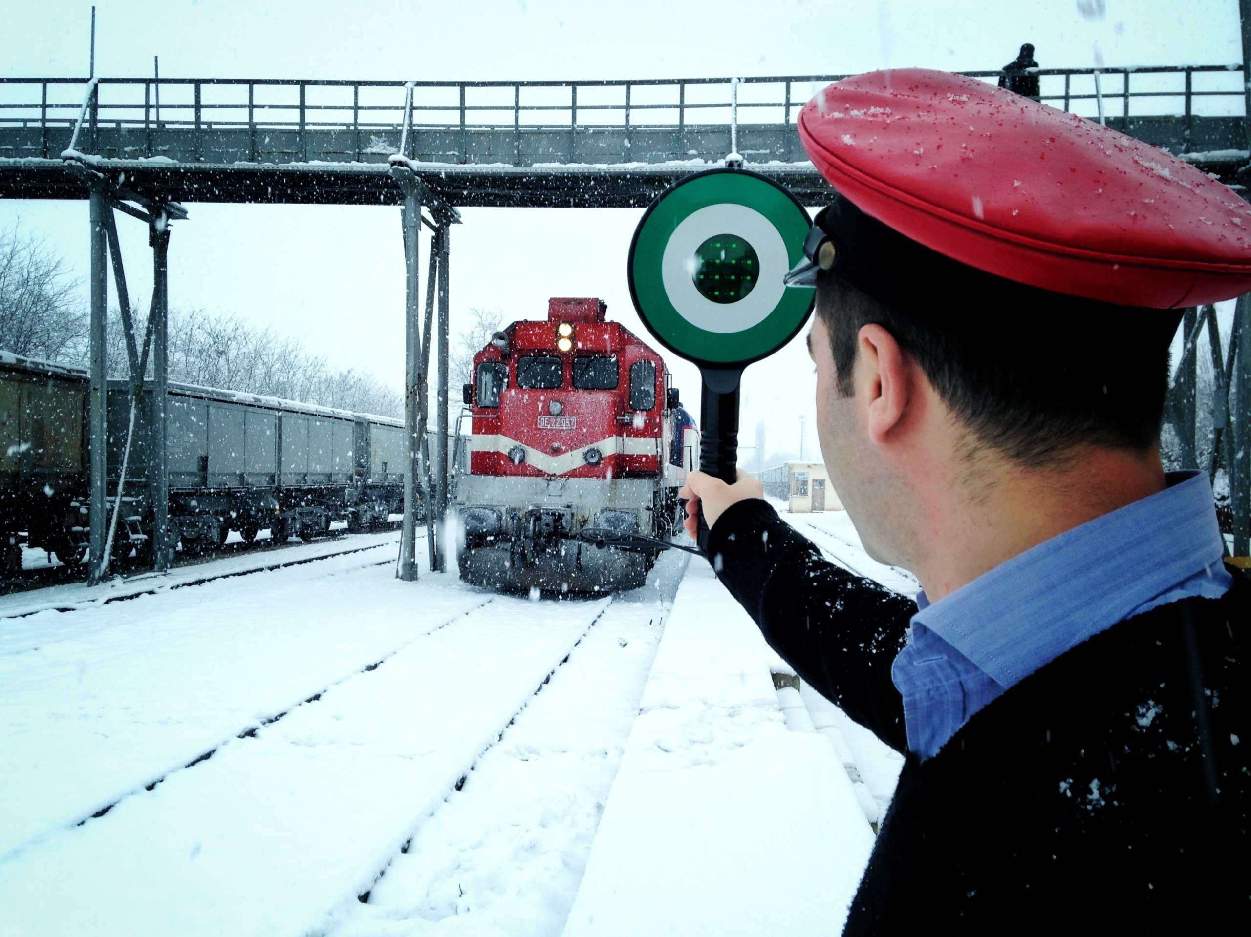 Doğu Ekspresi Kış Manzarası