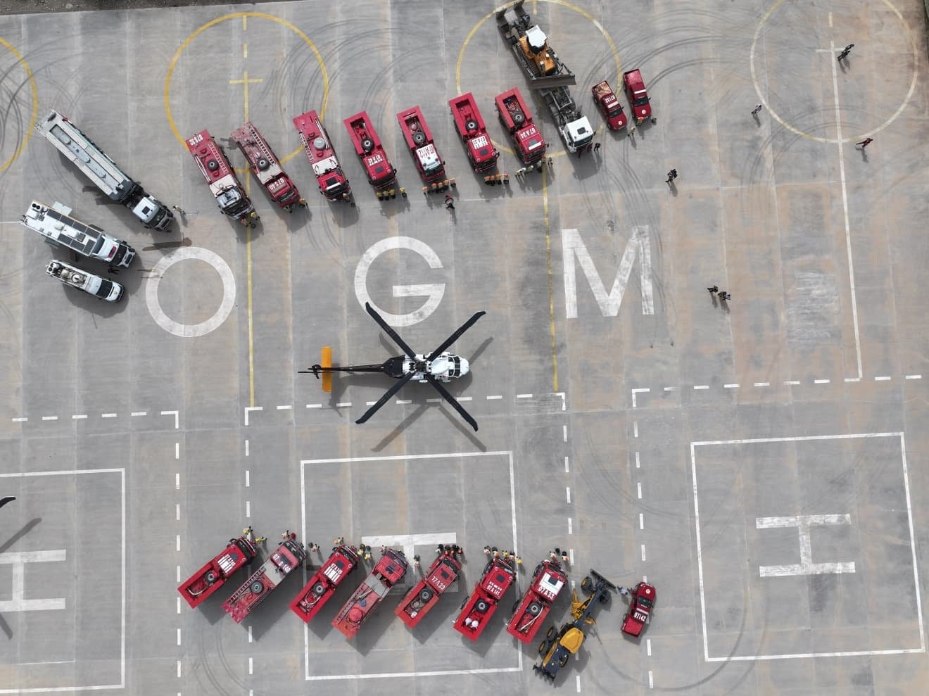 Orman yangını söndürme helikopteri