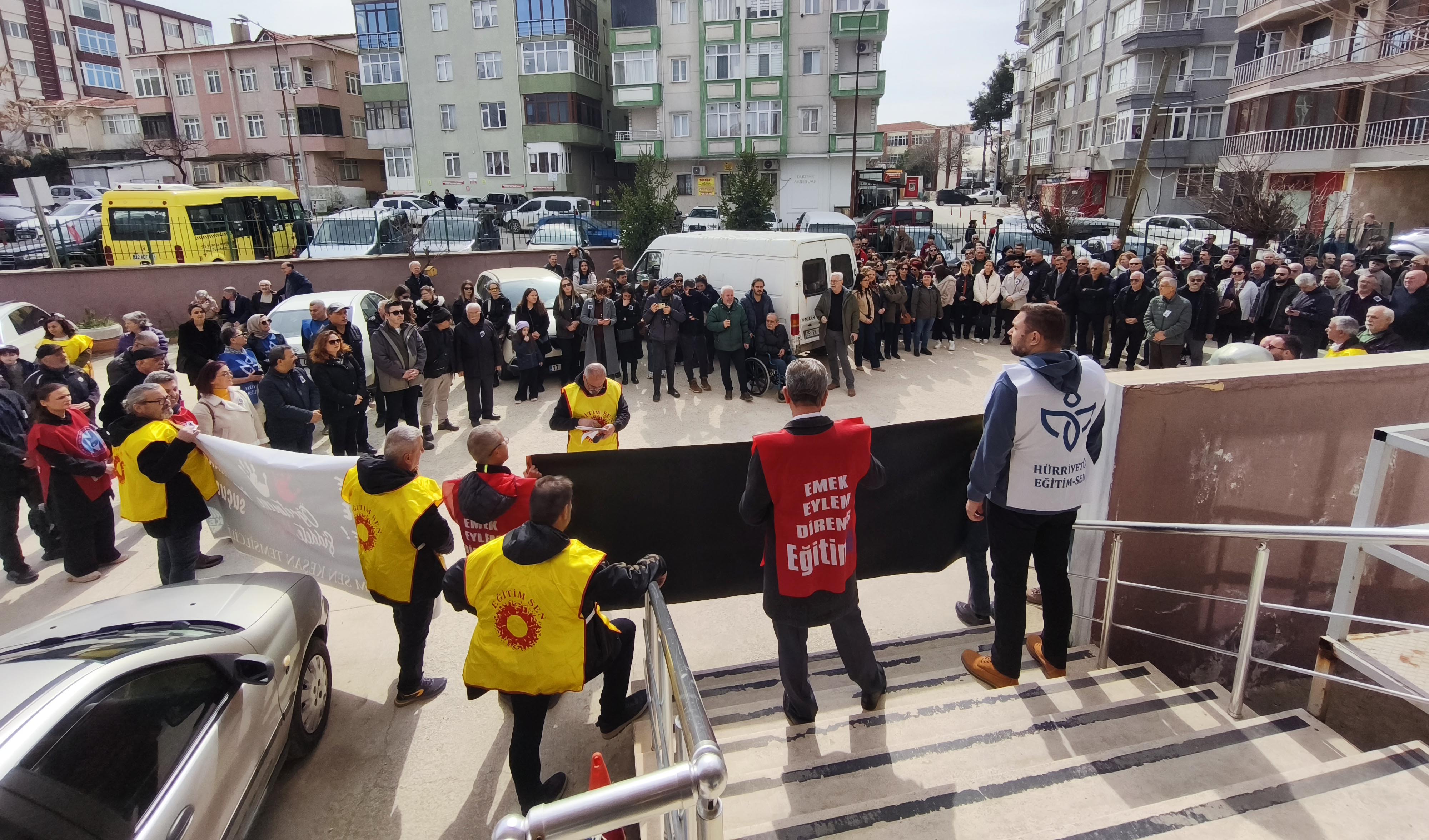 Keşan öğretmenler eylem