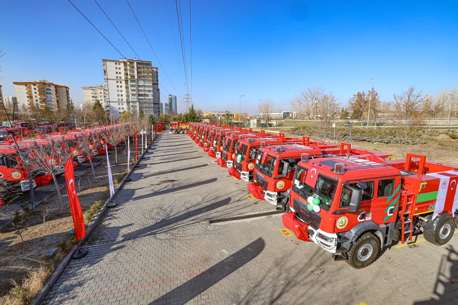 Orman yangını bilinçlendirme broşürü