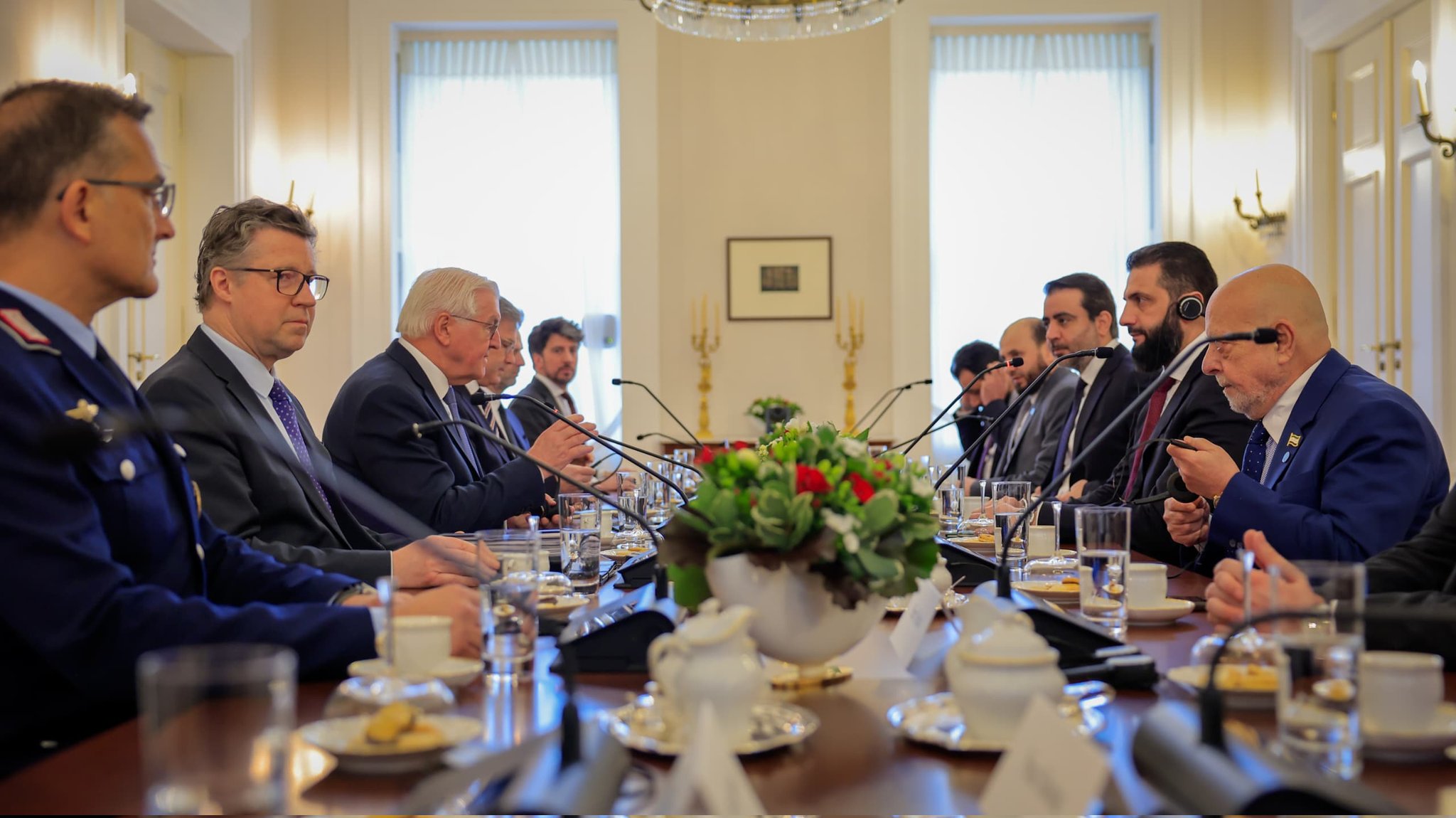 Suriye Cumhurbaşkanı Ahmed Şara Berlin