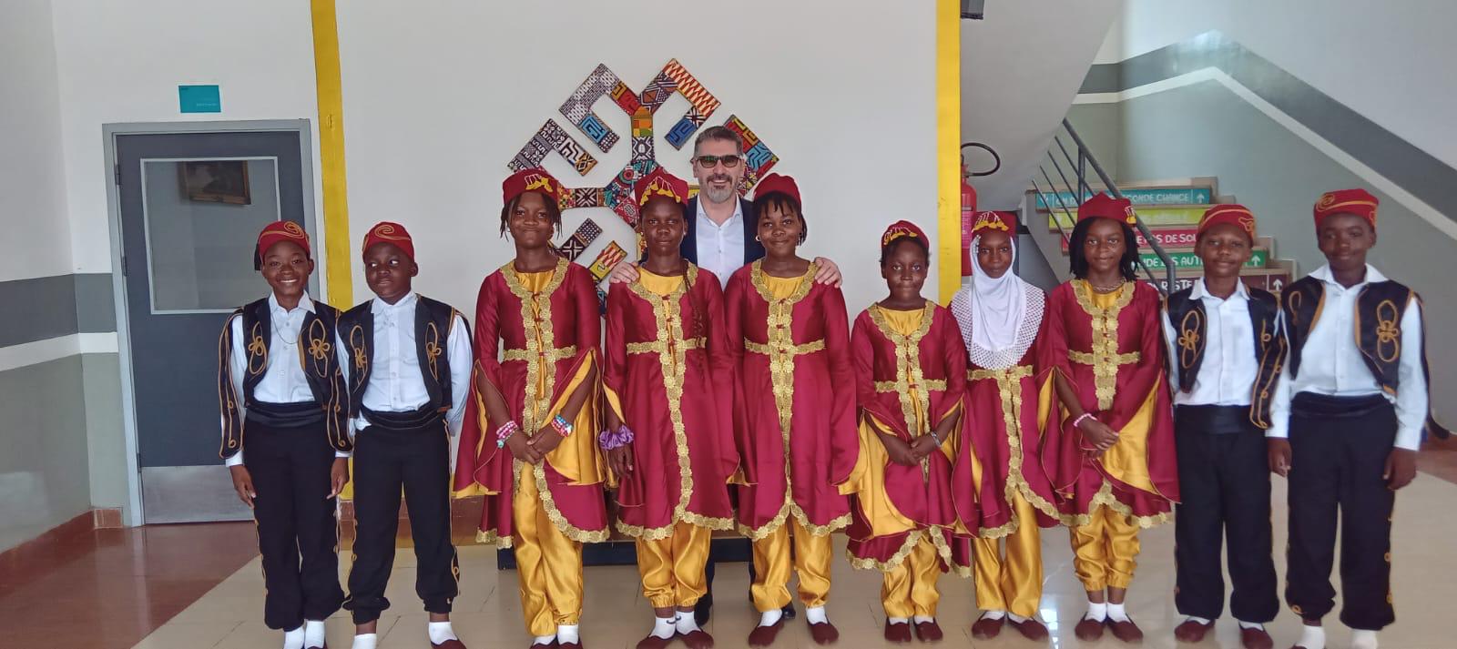 Senegal üniversite öğrencileri ile buluşma