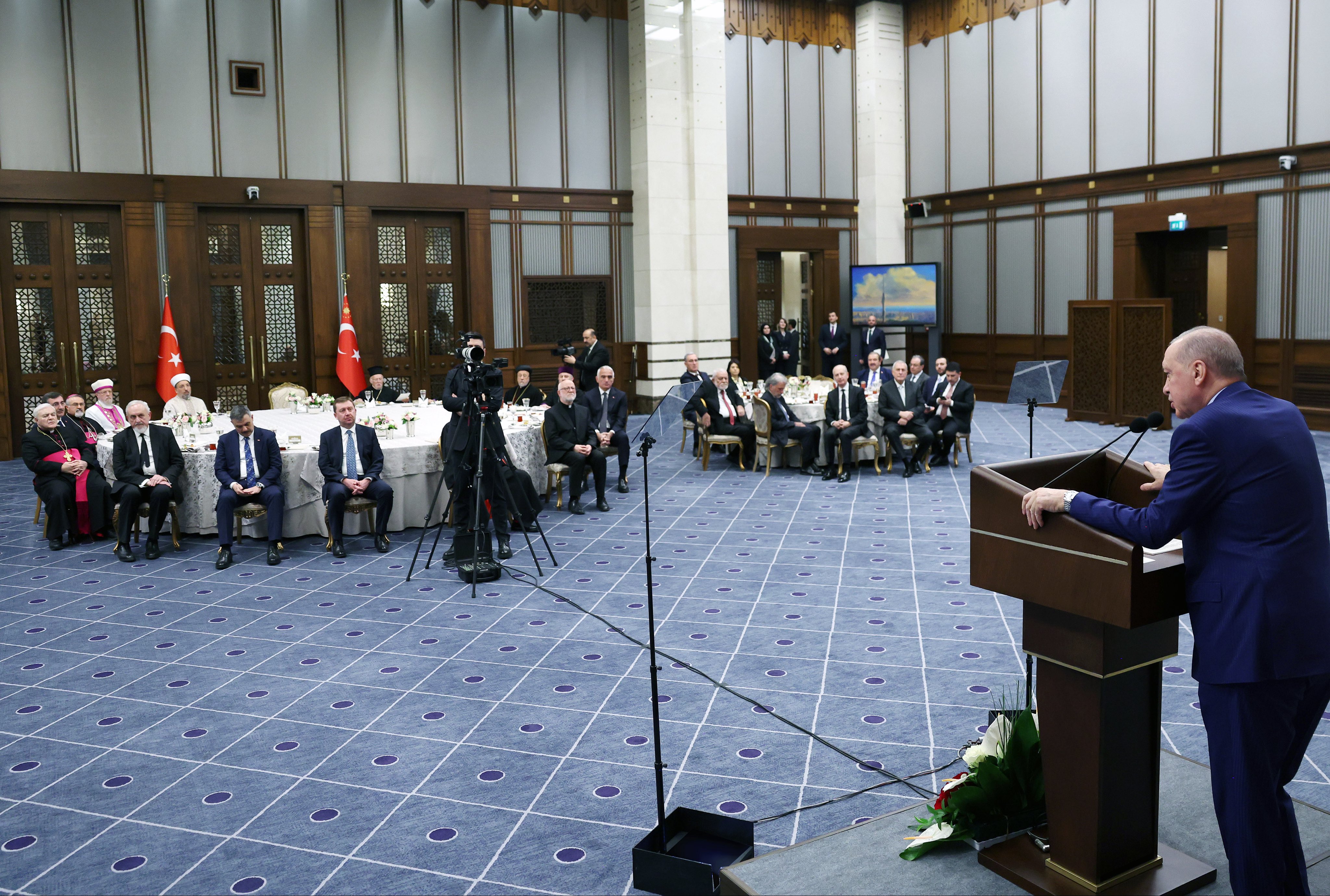 Dini Azınlık Temsilcileri Cumhurbaşkanlığı Külliyesinde