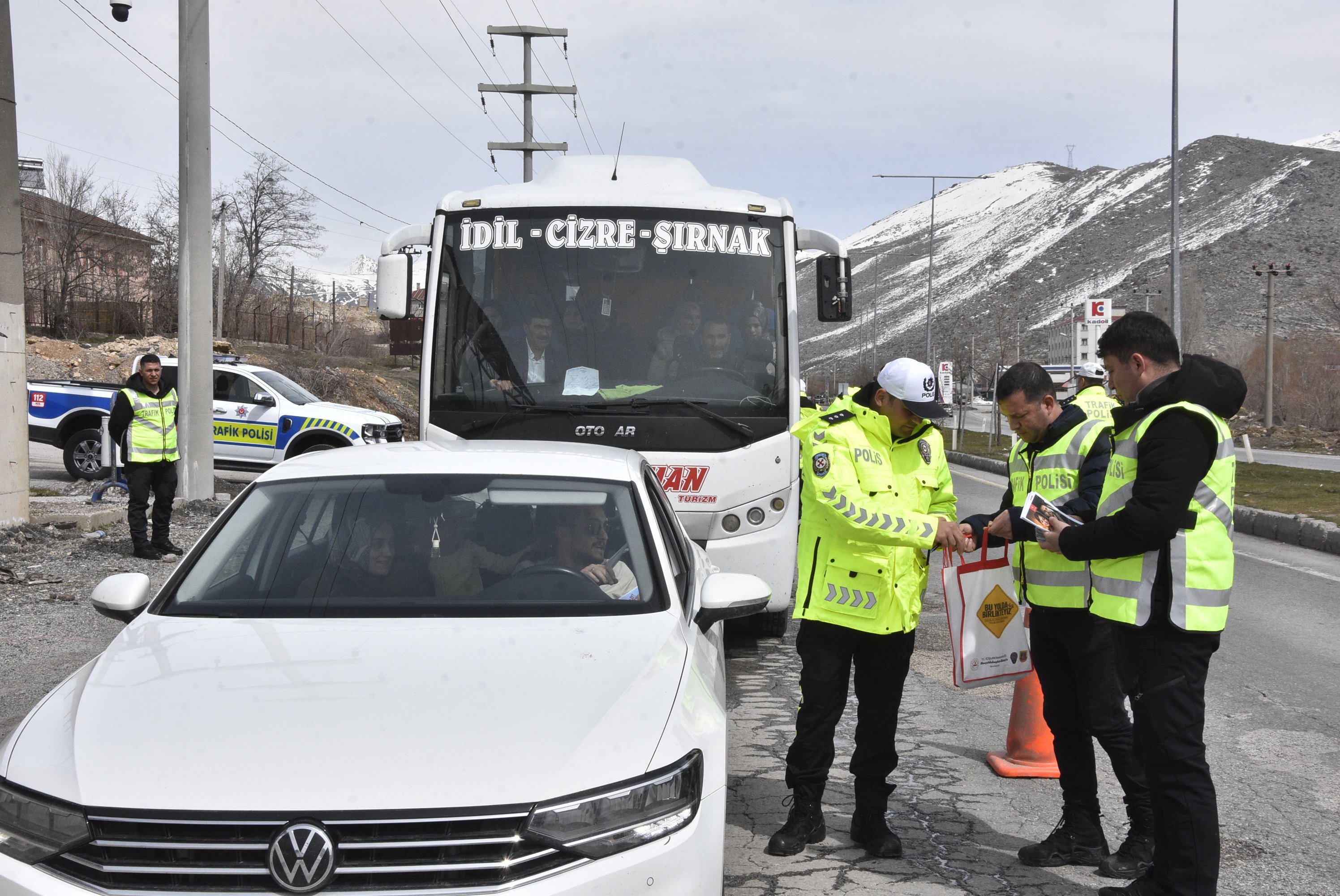 Trafik Ekipleri Görevde