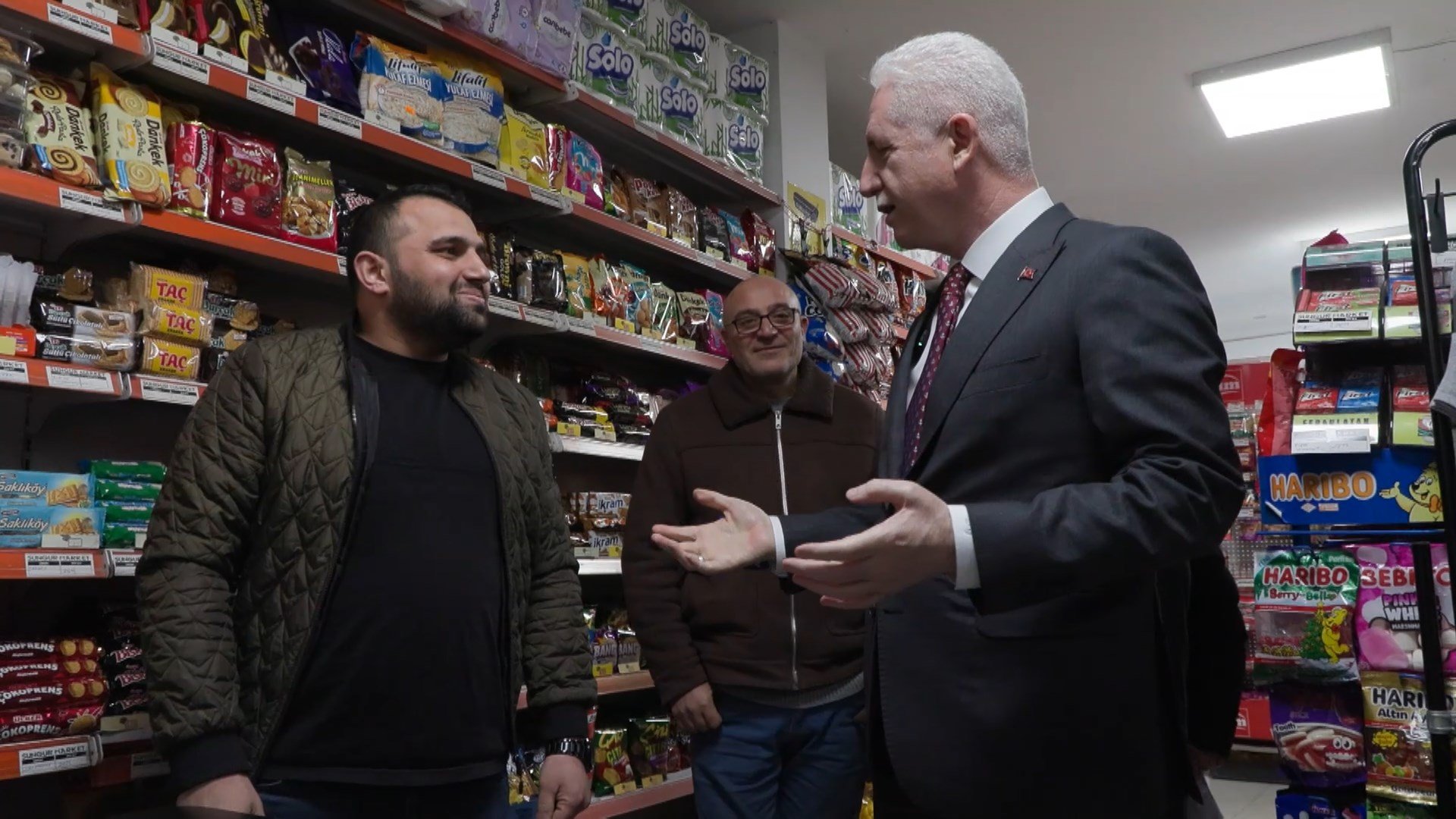 İstanbul Valisi Bakkal Ziyareti