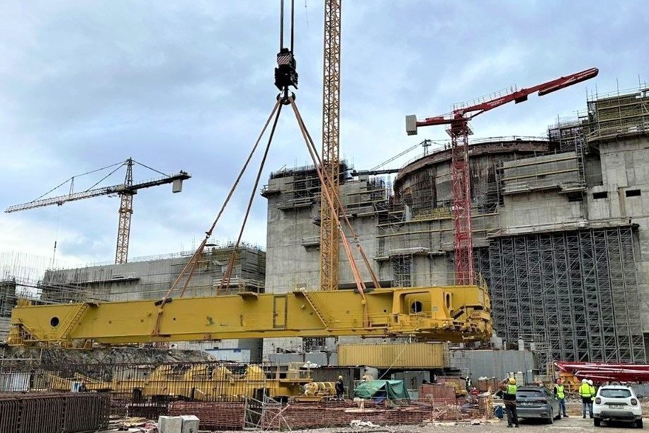 Akkuyu NGS Vinç Kurulum Operasyonu