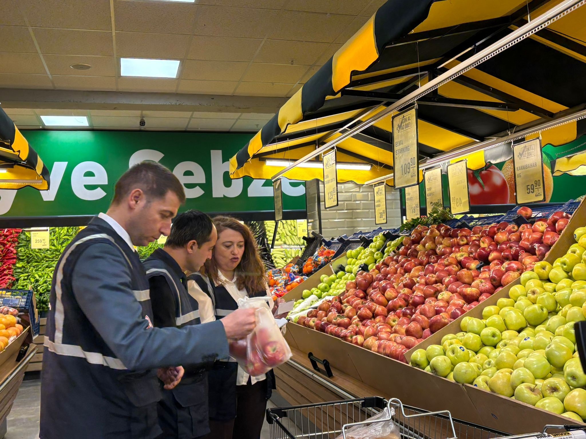 Ticaret Bakanlığı fiyat etiketi denetimi