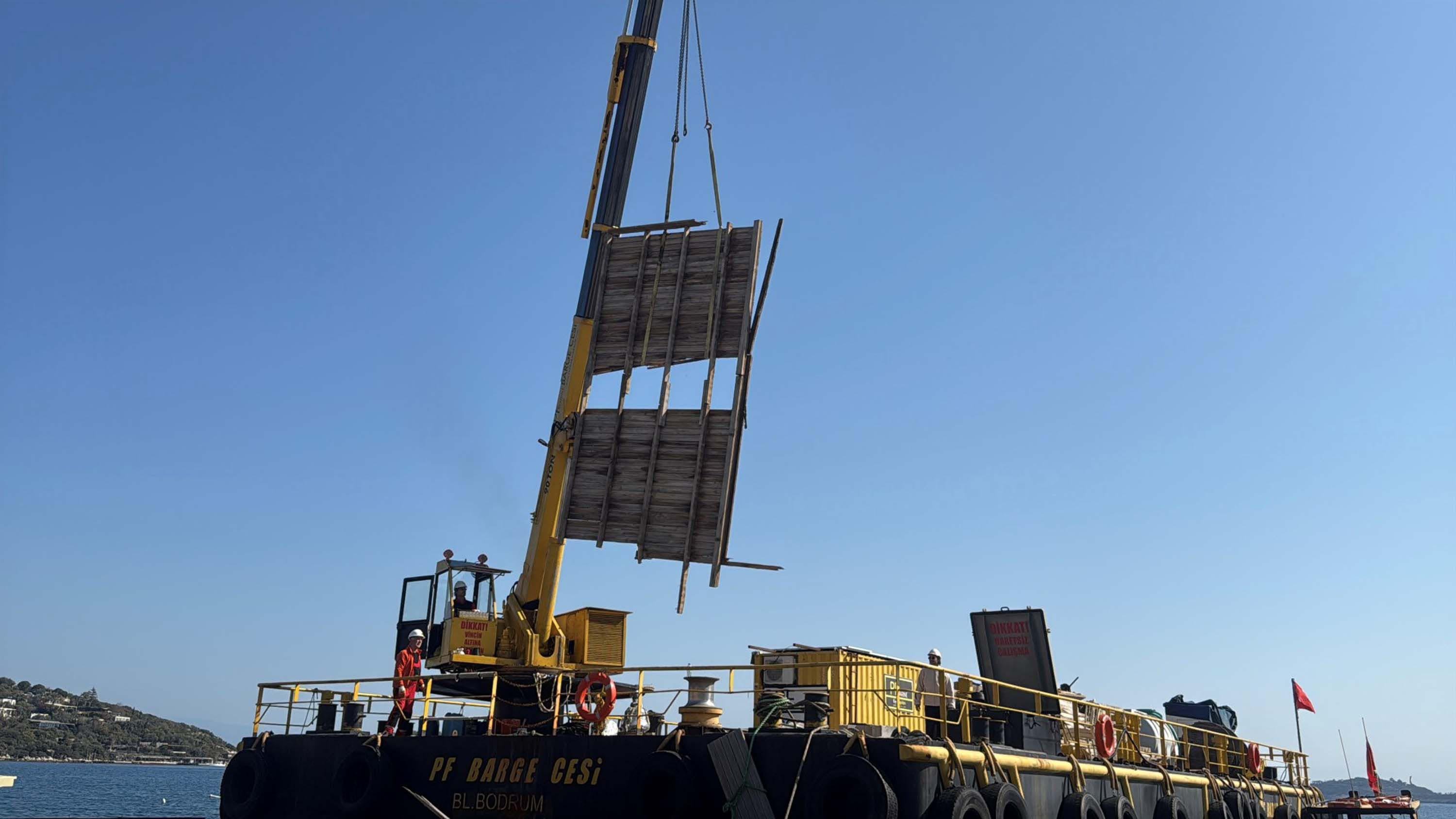 Türkbükü deniz tonoz temizliği