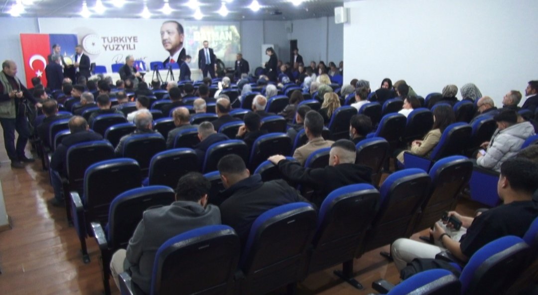 Hazine ve Maliye Bakanı Mehmet Şimşek Batman AK Parti buluşma