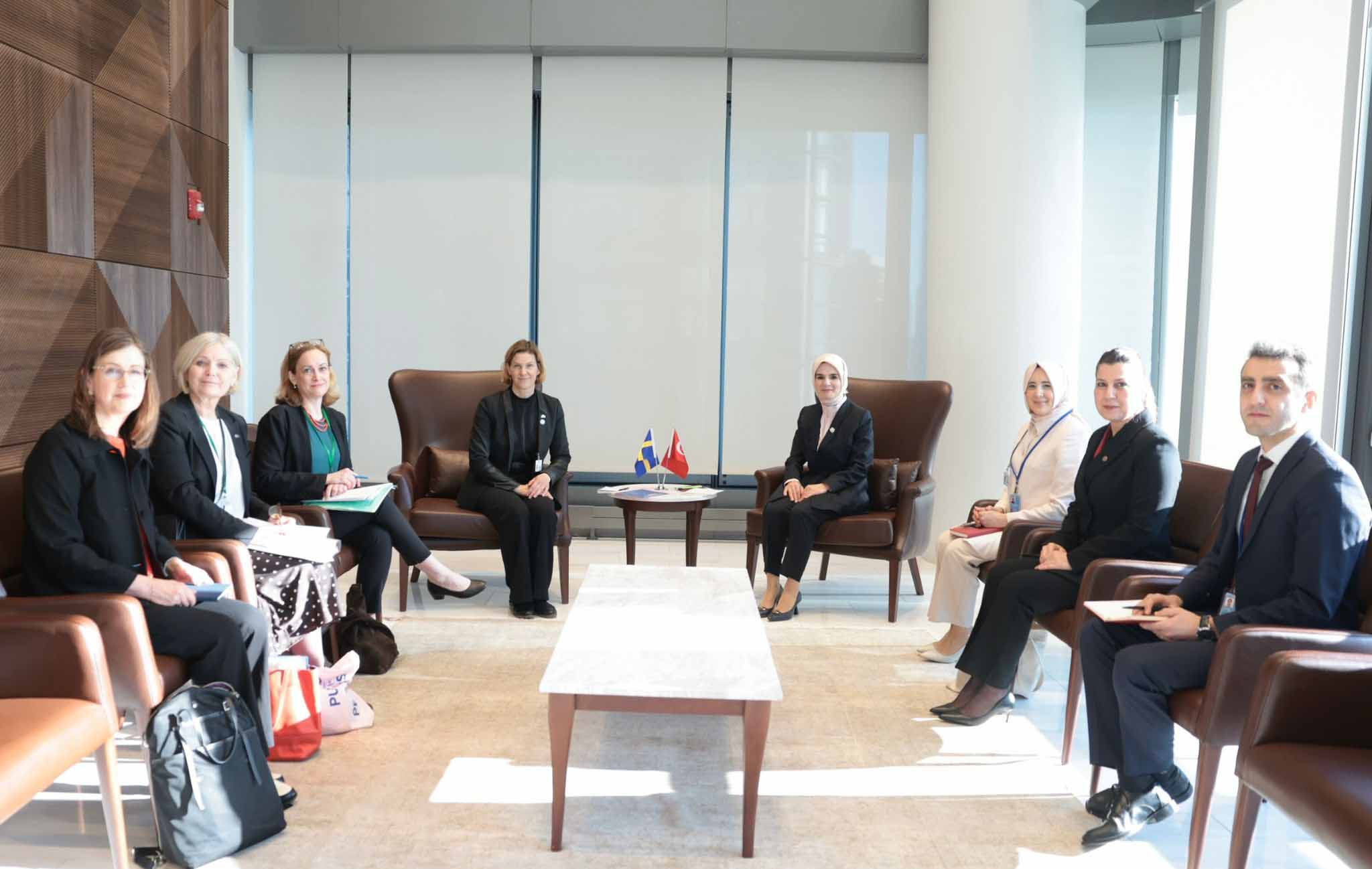 Bakan Mahinur Özdemir Göktaş BM görüşmeleri