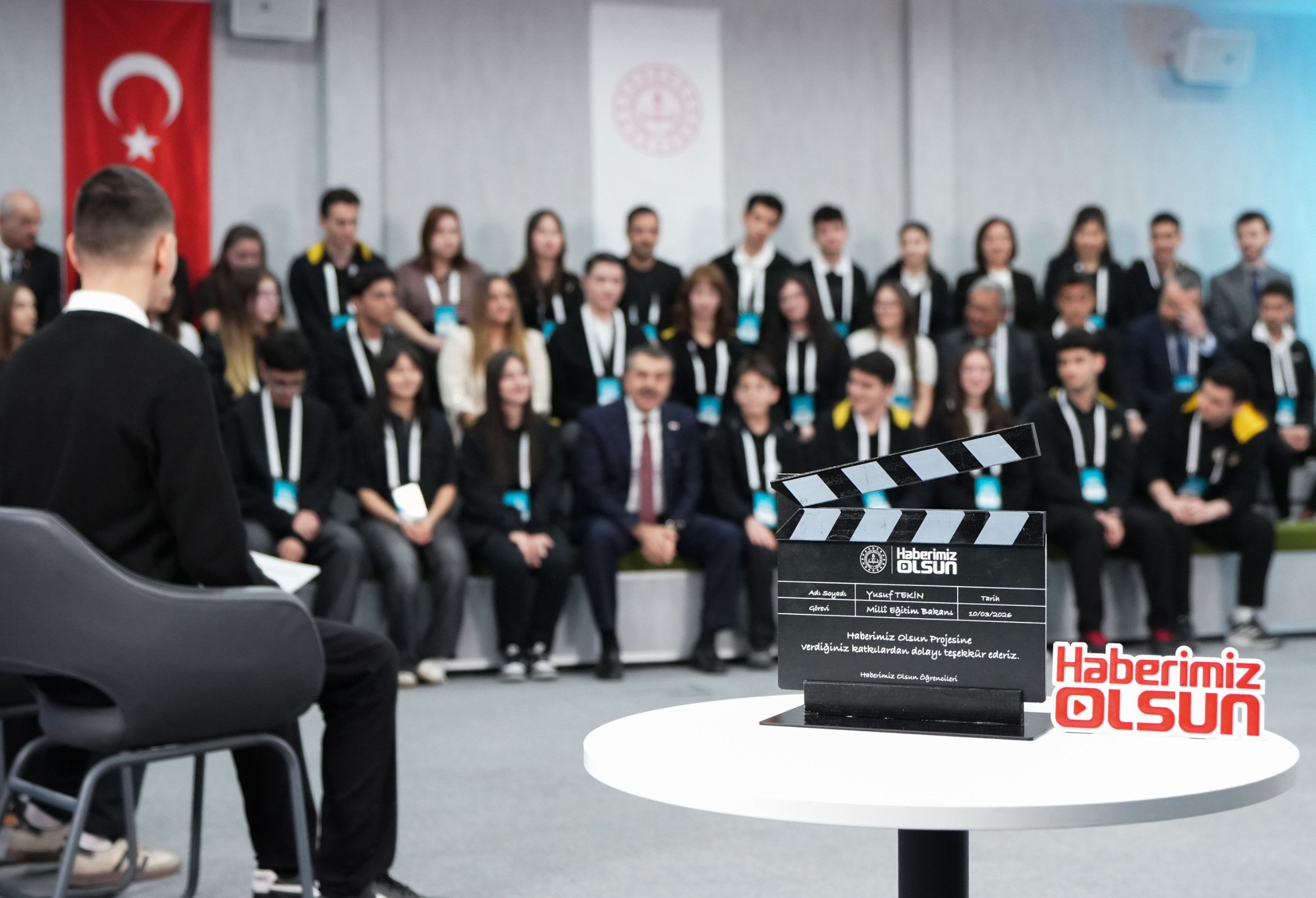 Haberimiz Olsun projesi öğrencileri
