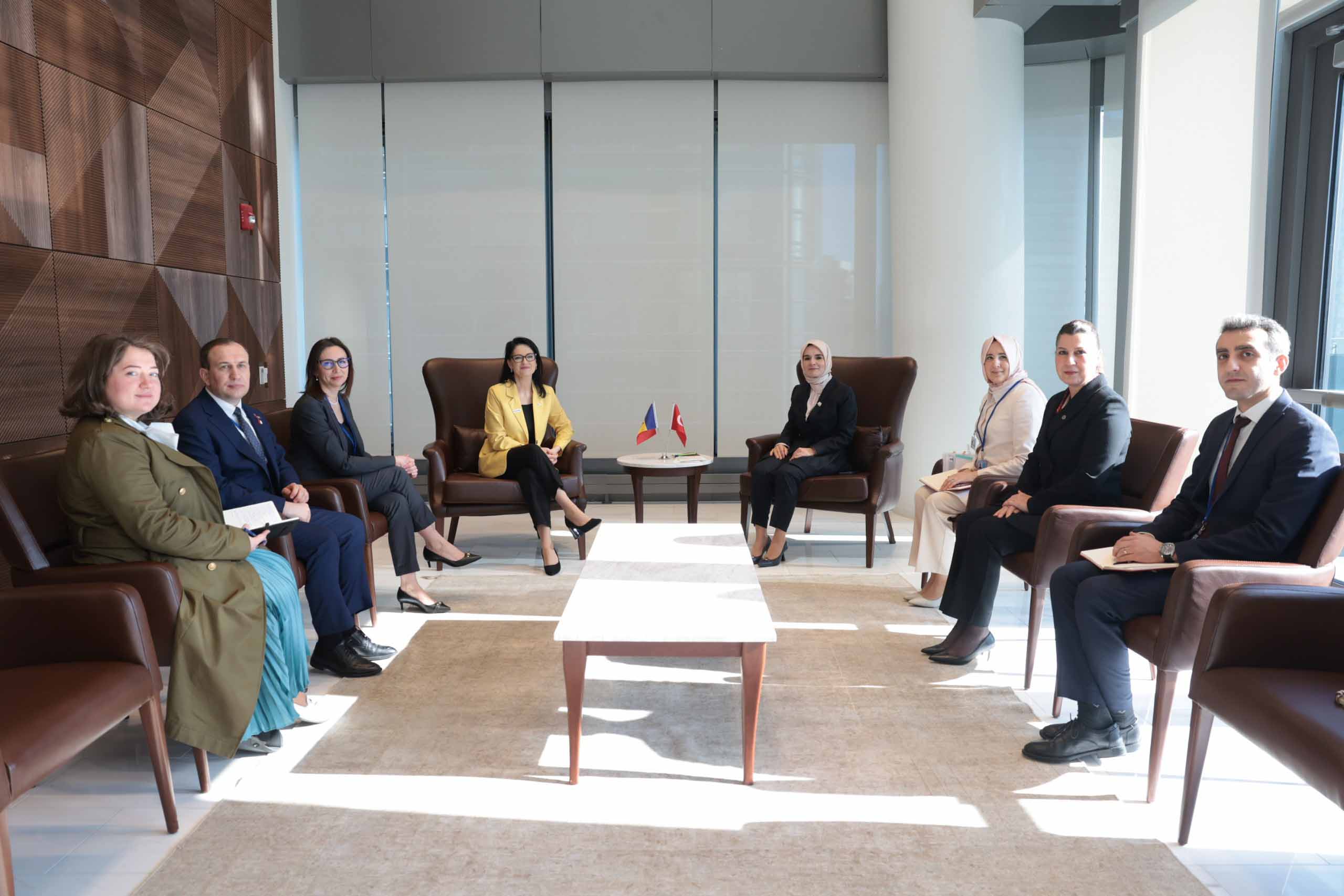 Bakan Göktaş UN Women temsilcisi ile görüşme