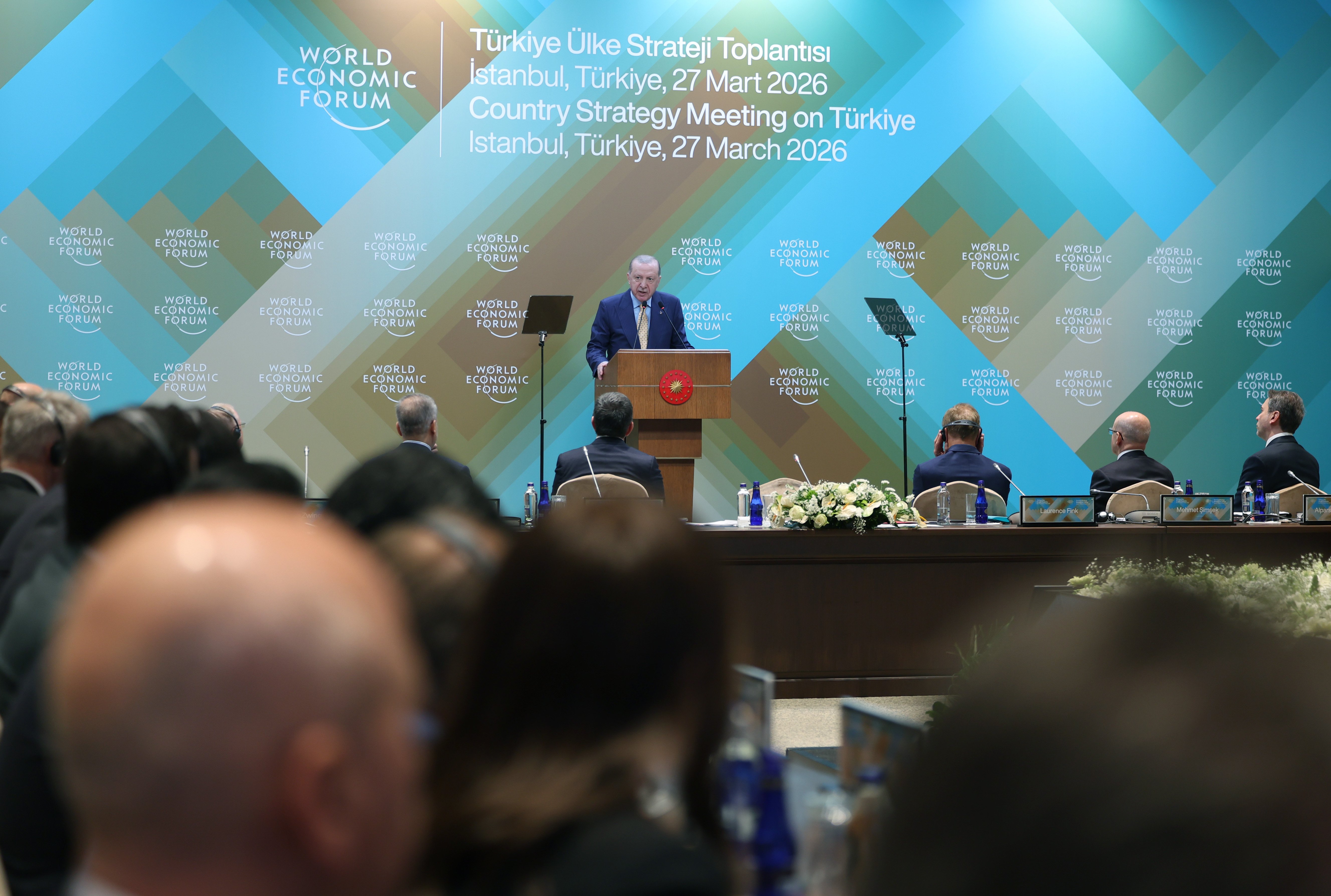 Cumhurbaşkanı Erdoğan Konuşma Yapıyor