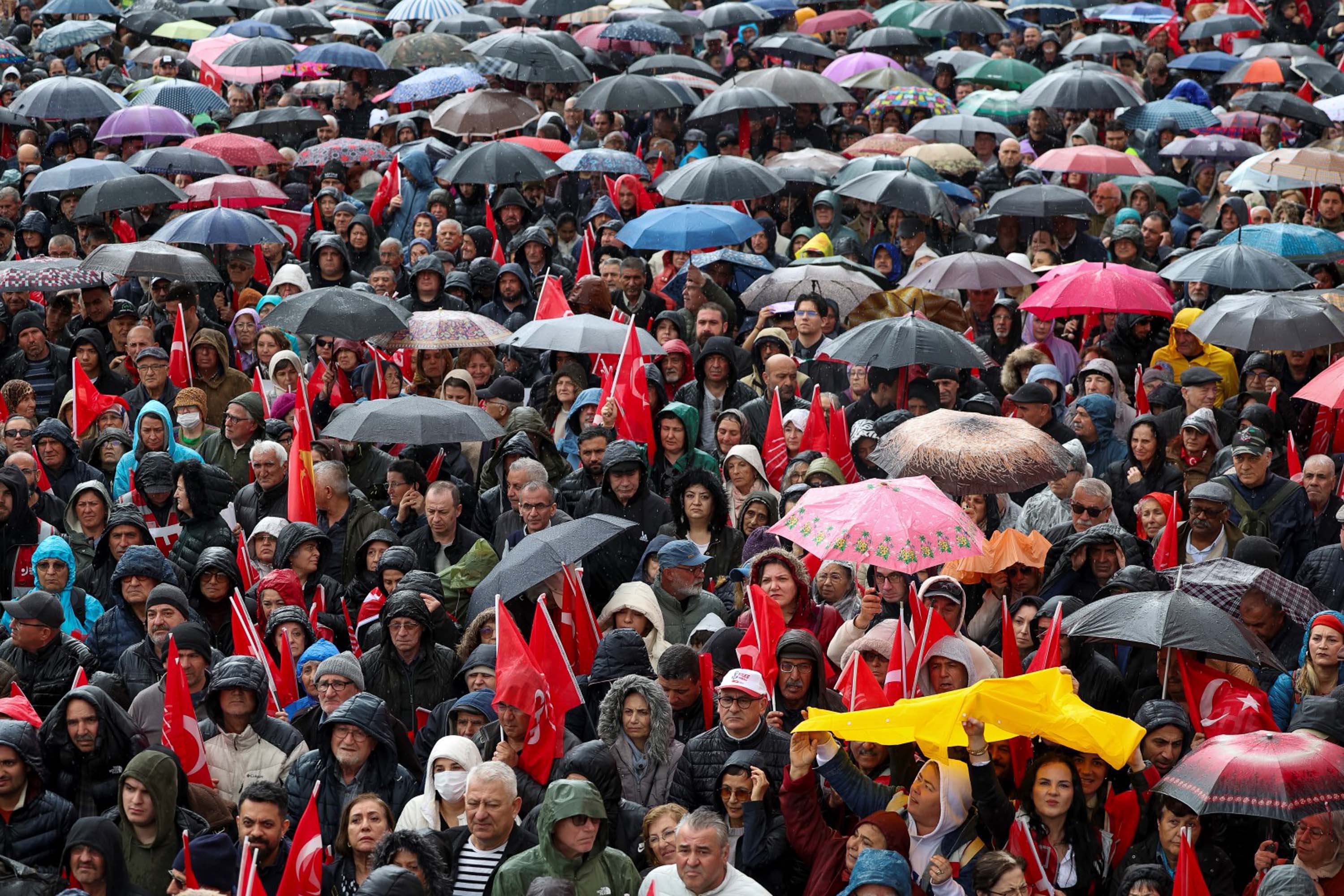 CHP Mitingi Genel Görünüm