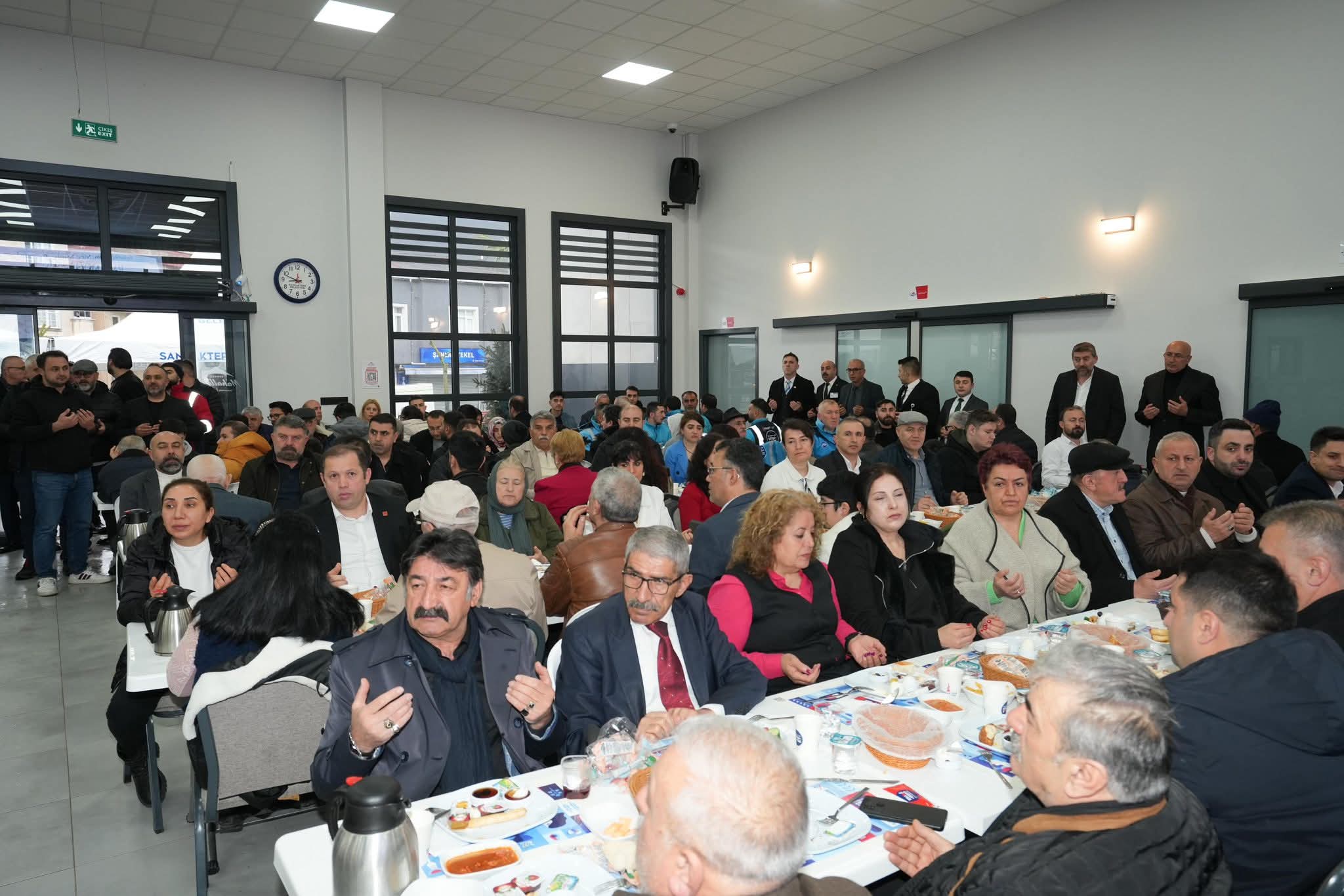Sancaktepe bayram kahvaltısından görüntüler