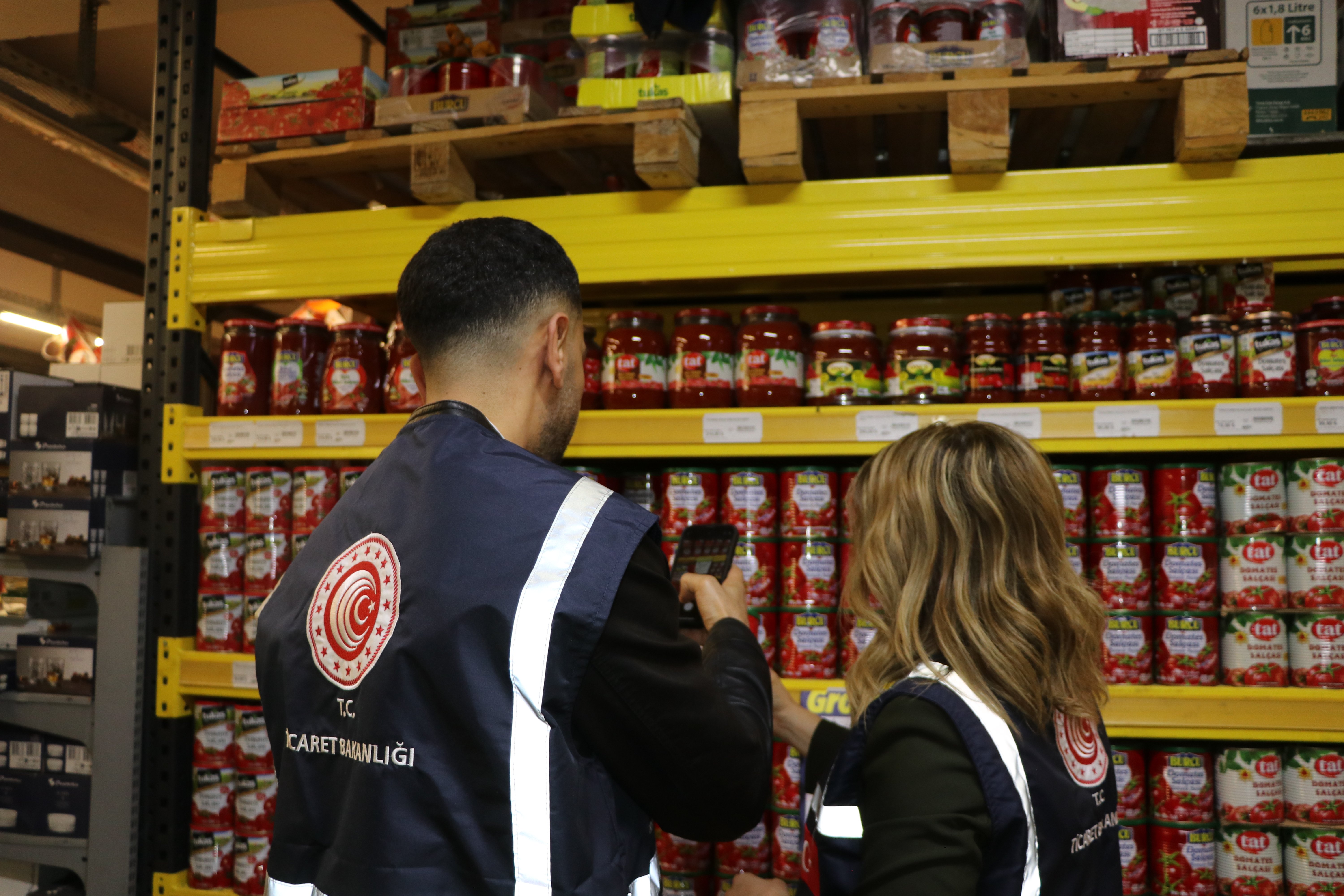 Ticaret İl Müdürü Derya Ayaydın denetimde