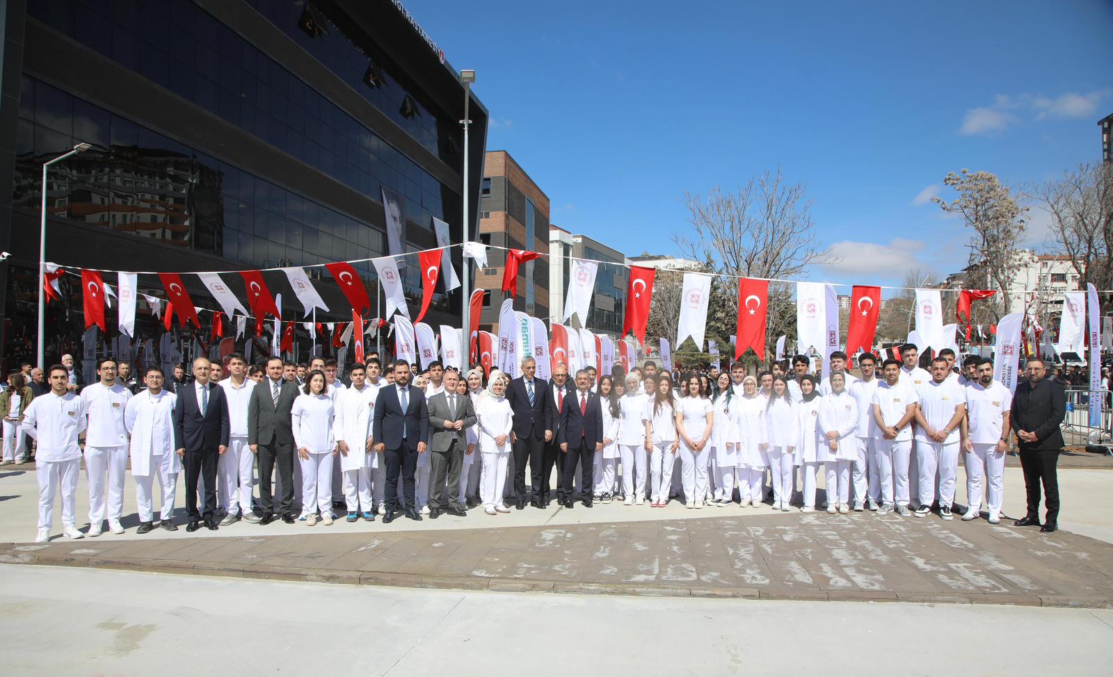 Diş hastanesi açılış töreni