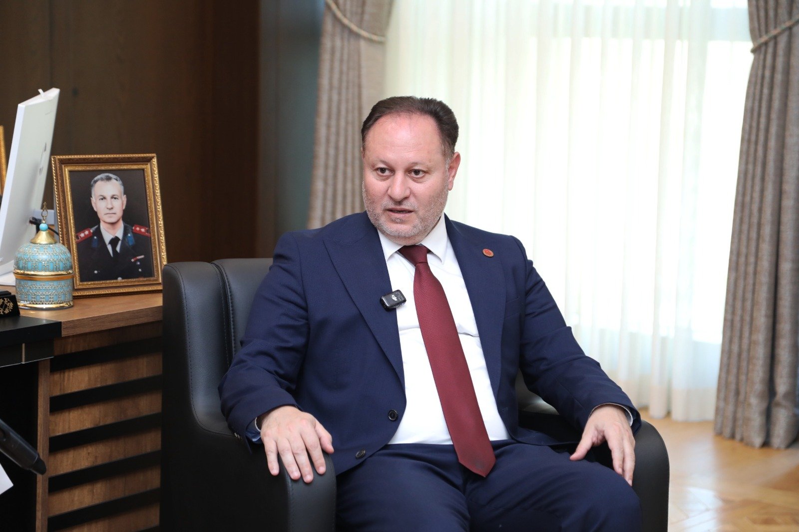 KKTC Meclis Başkanı Ziya Öztürkler MÜSİAD Heyeti