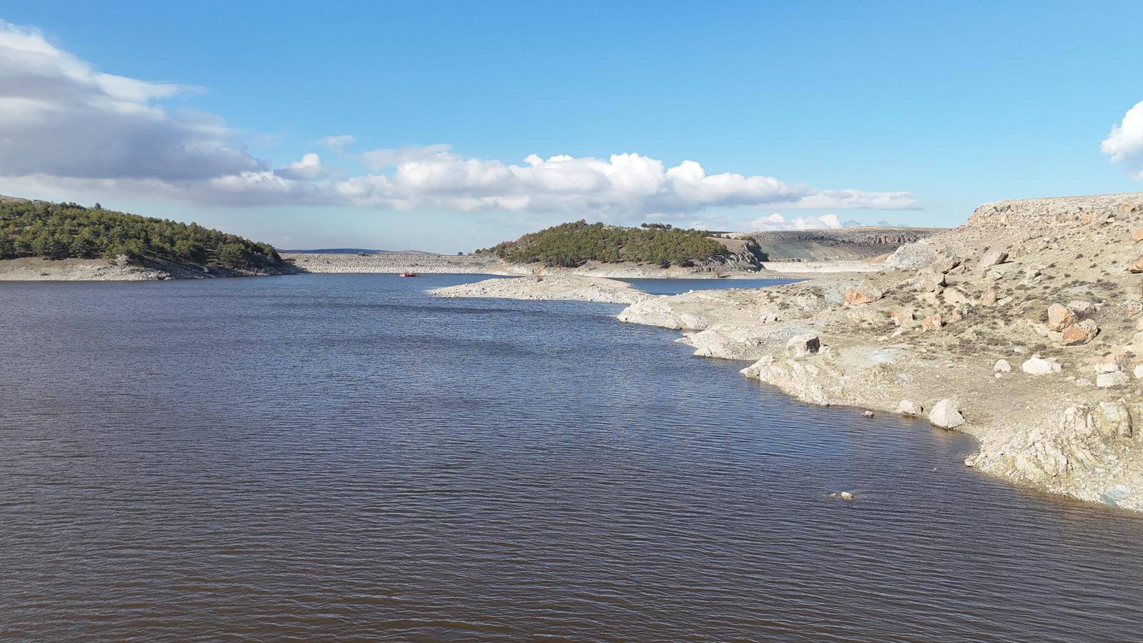 Mamasın Barajı su seviyesi