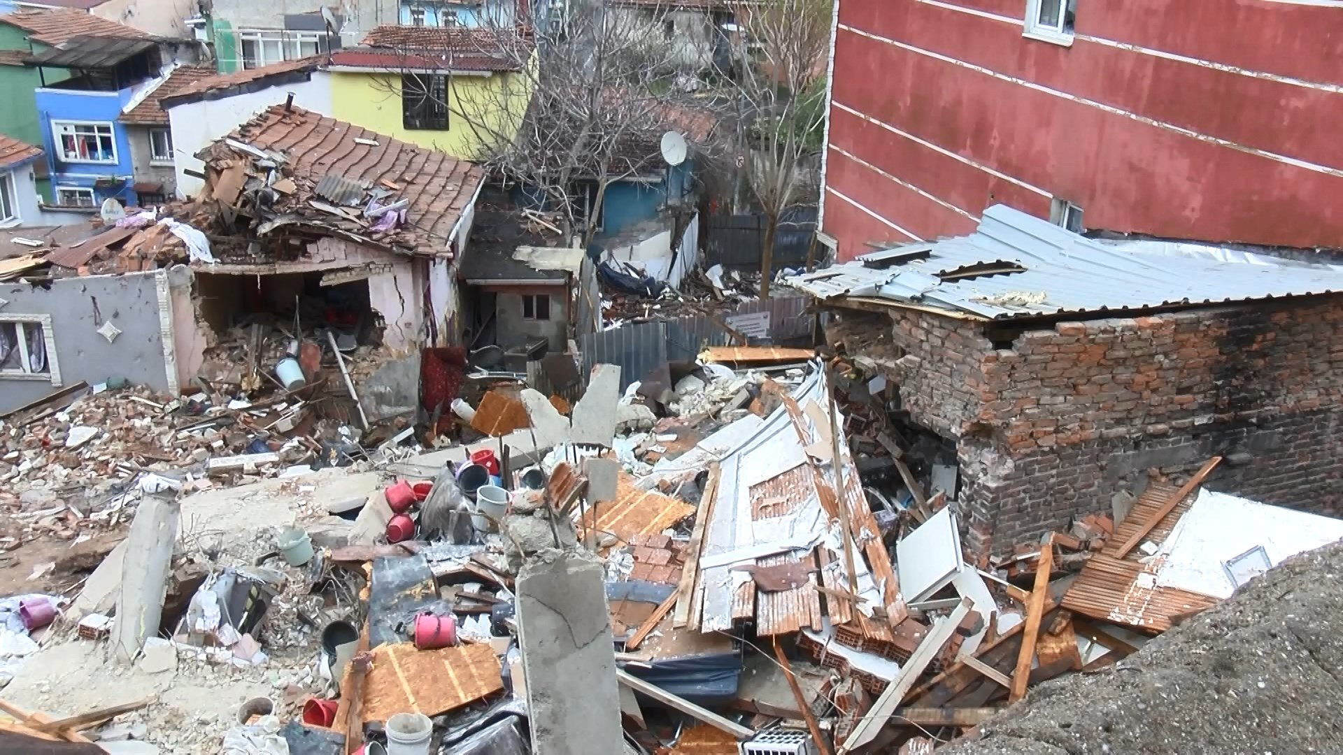 Fatih Patlaması Sonrası Sokak Görünümü