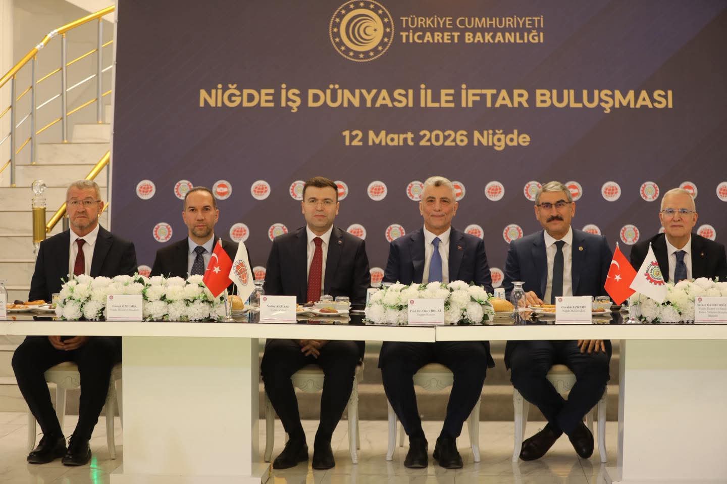 Ticaret Bakanı Ömer Bolat konuşma yapıyor