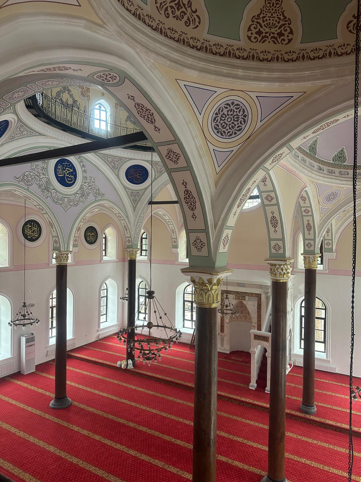 Tarihi Cami İç Mekan Restorasyon