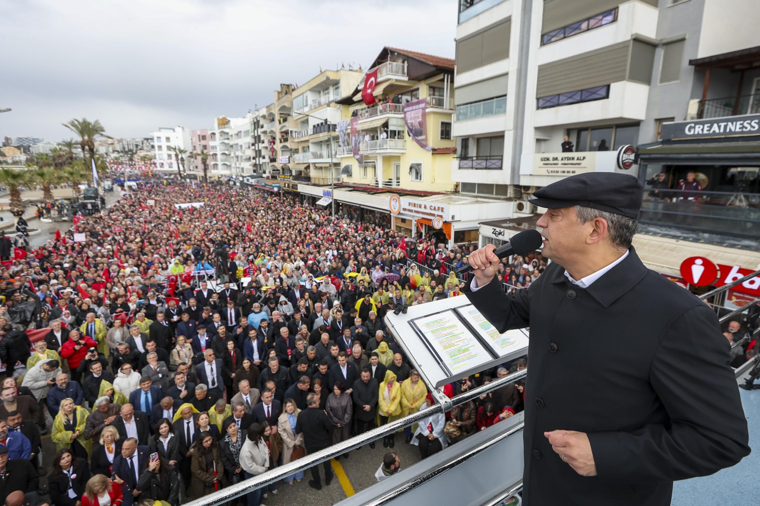 CHP Mitingi Genel Görünüm