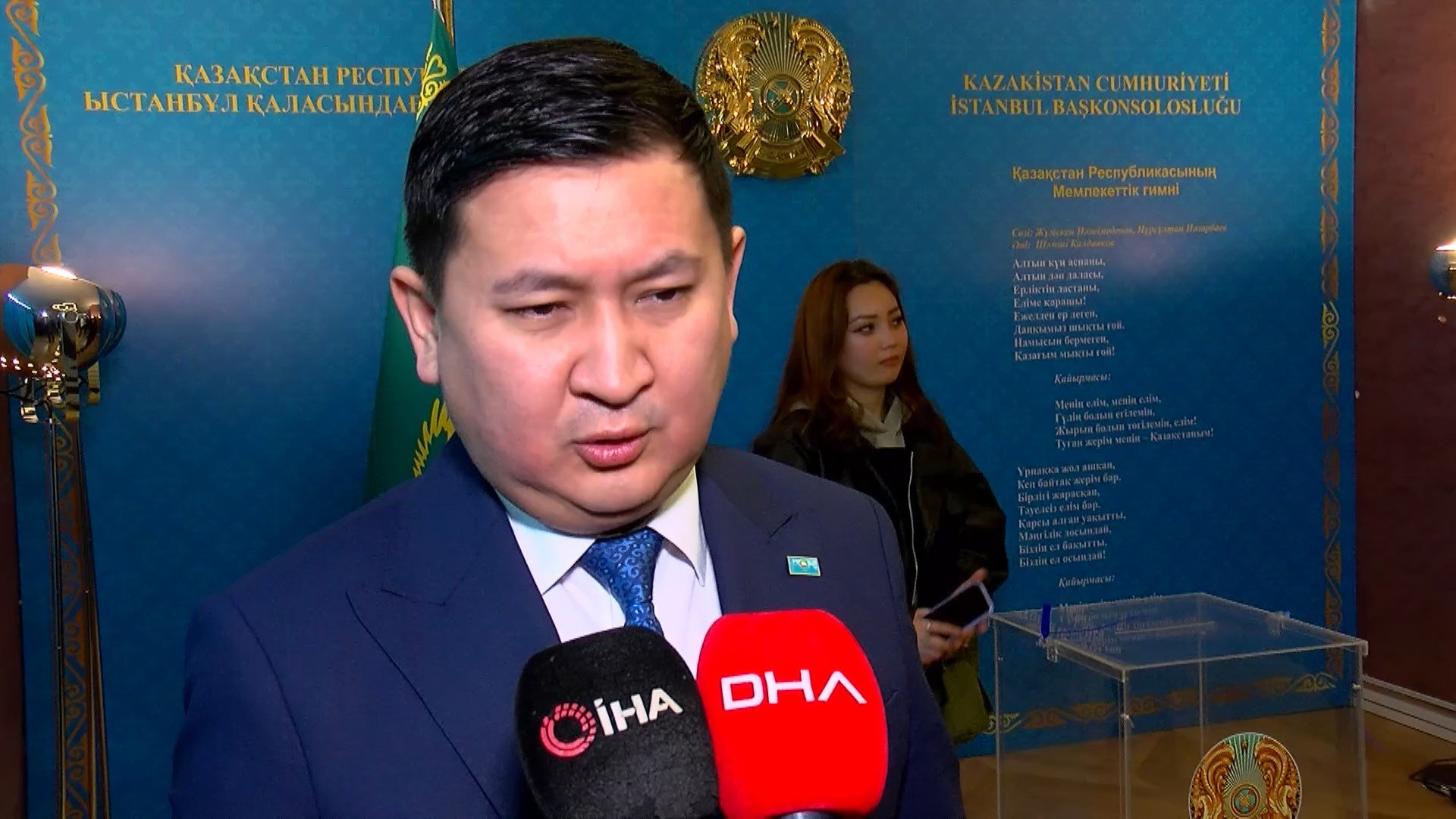 Kazakistanlı Öğrenci Almat Sagatdinov Referandum Yorumu