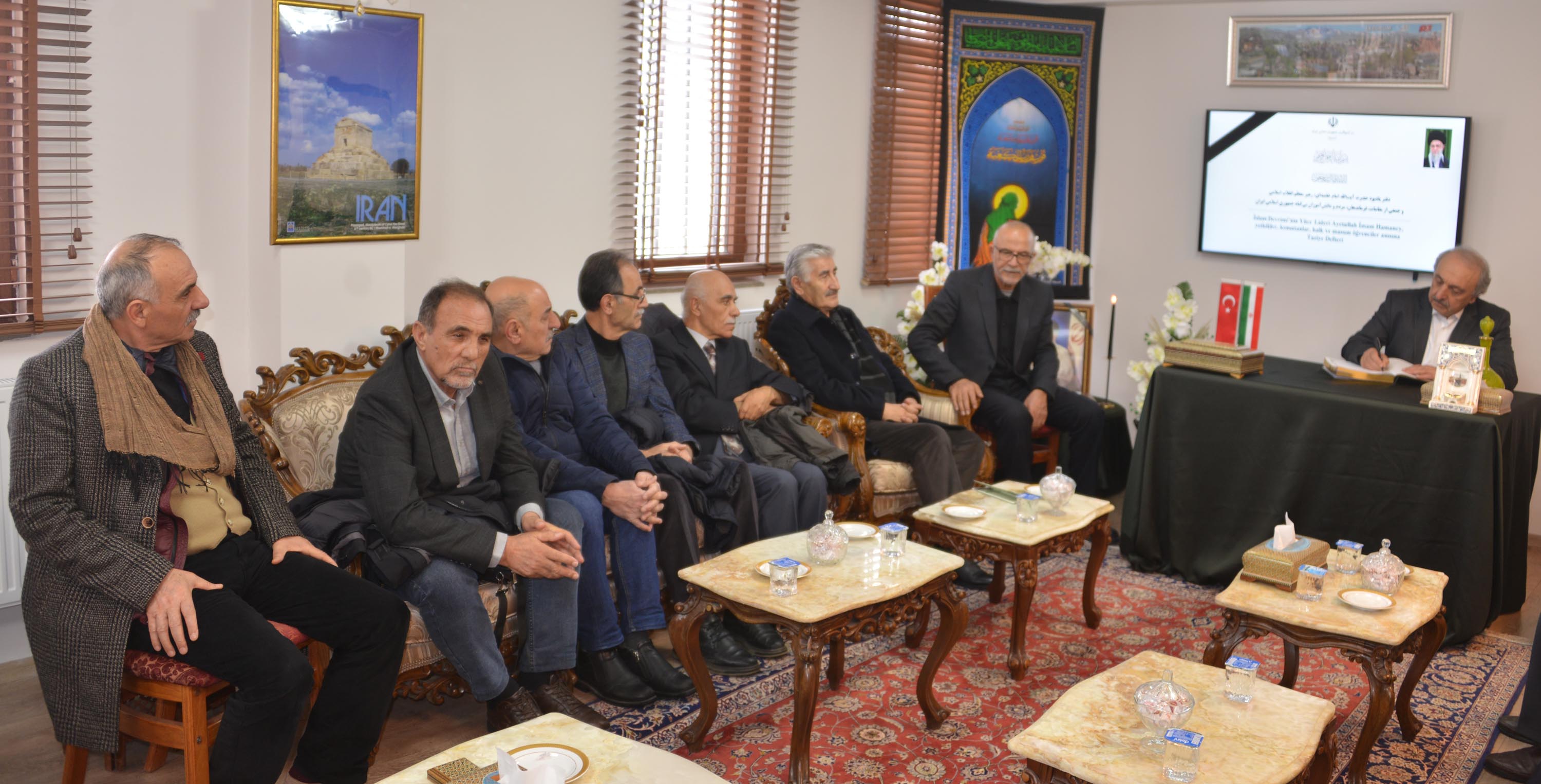 İran Başkonsolosu Alibeman Eghbali Zarch STK Temsilcileri