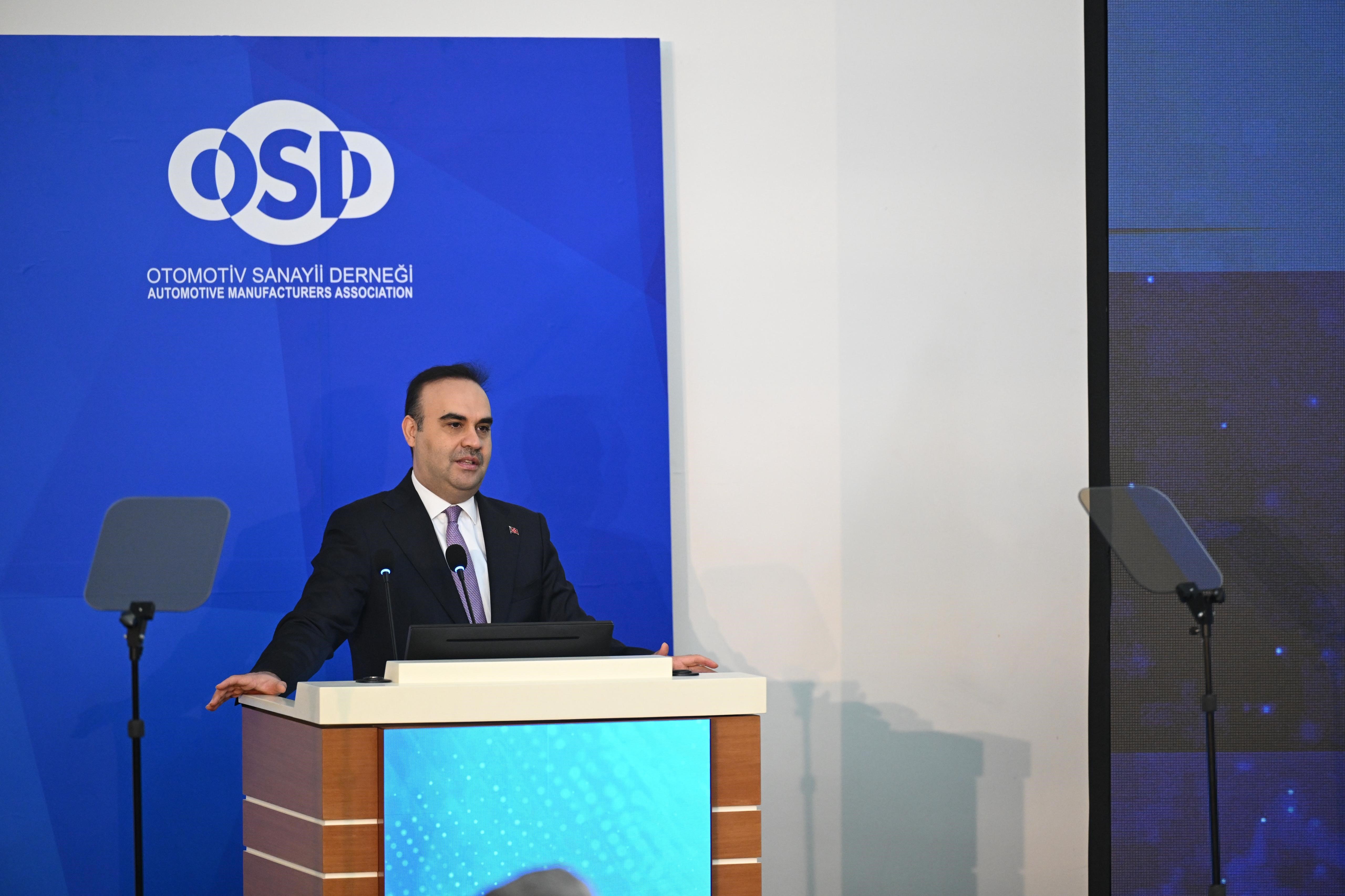 Bakan Mehmet Fatih Kacır OSD Genel Kurulu