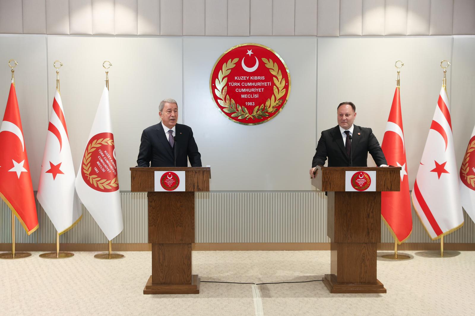 Hulusi Akar Ziya Öztürkler görüşmesi