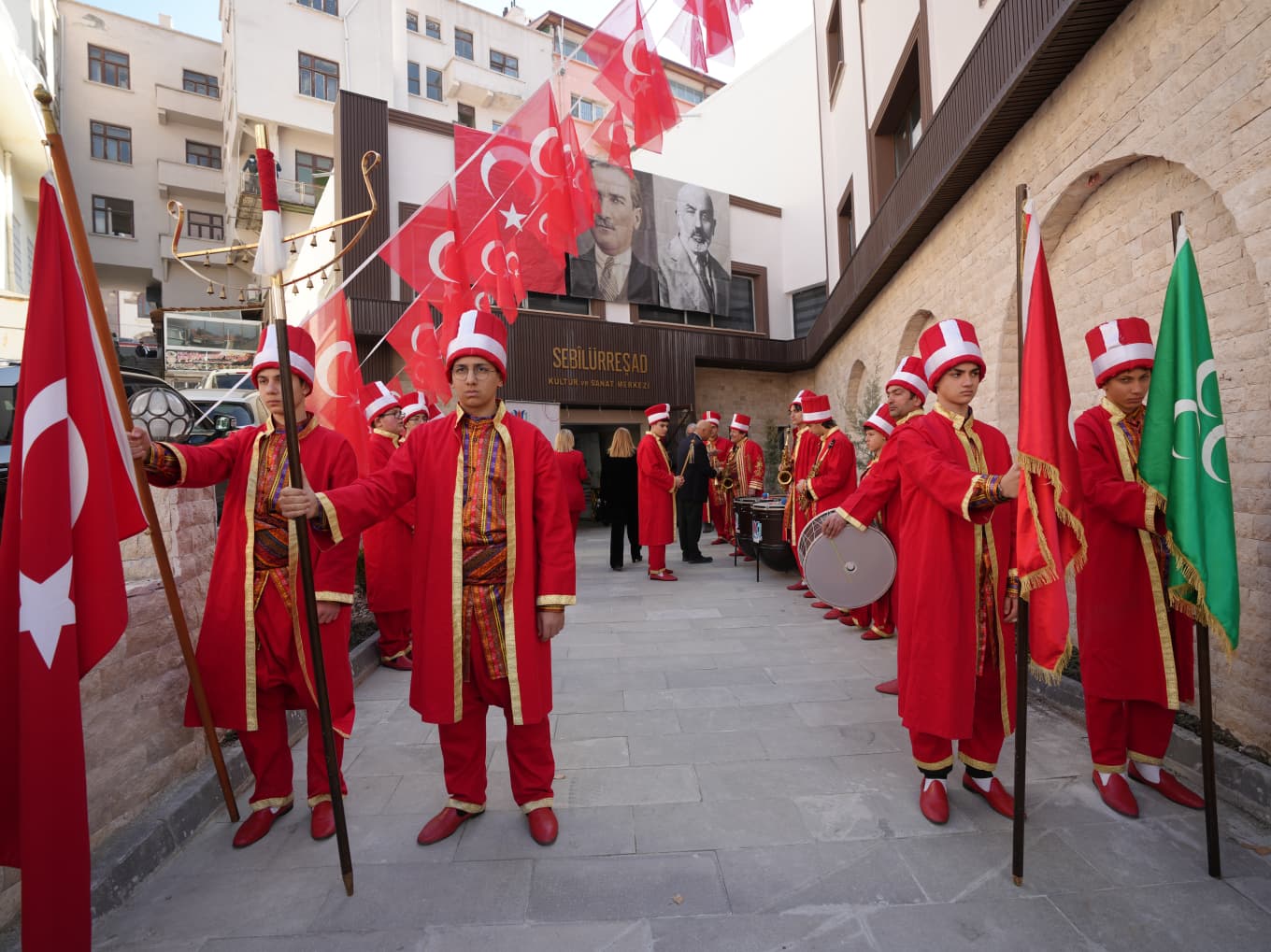 Bakan Mehmet Nuri Ersoy İstiklal Marşı Töreni