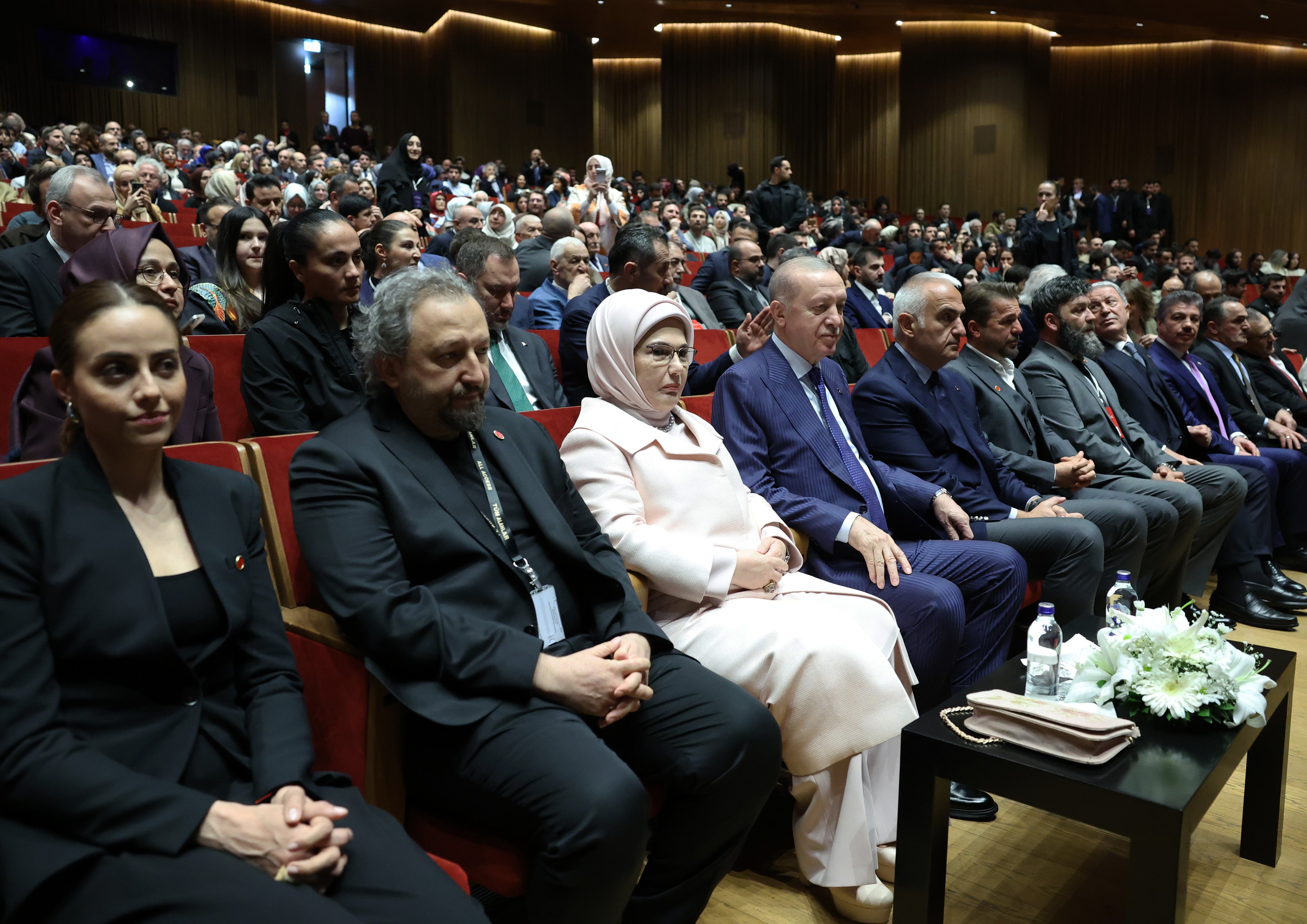 Cumhurbaşkanı Erdoğan Bir Adam Yaratmak filmi galası