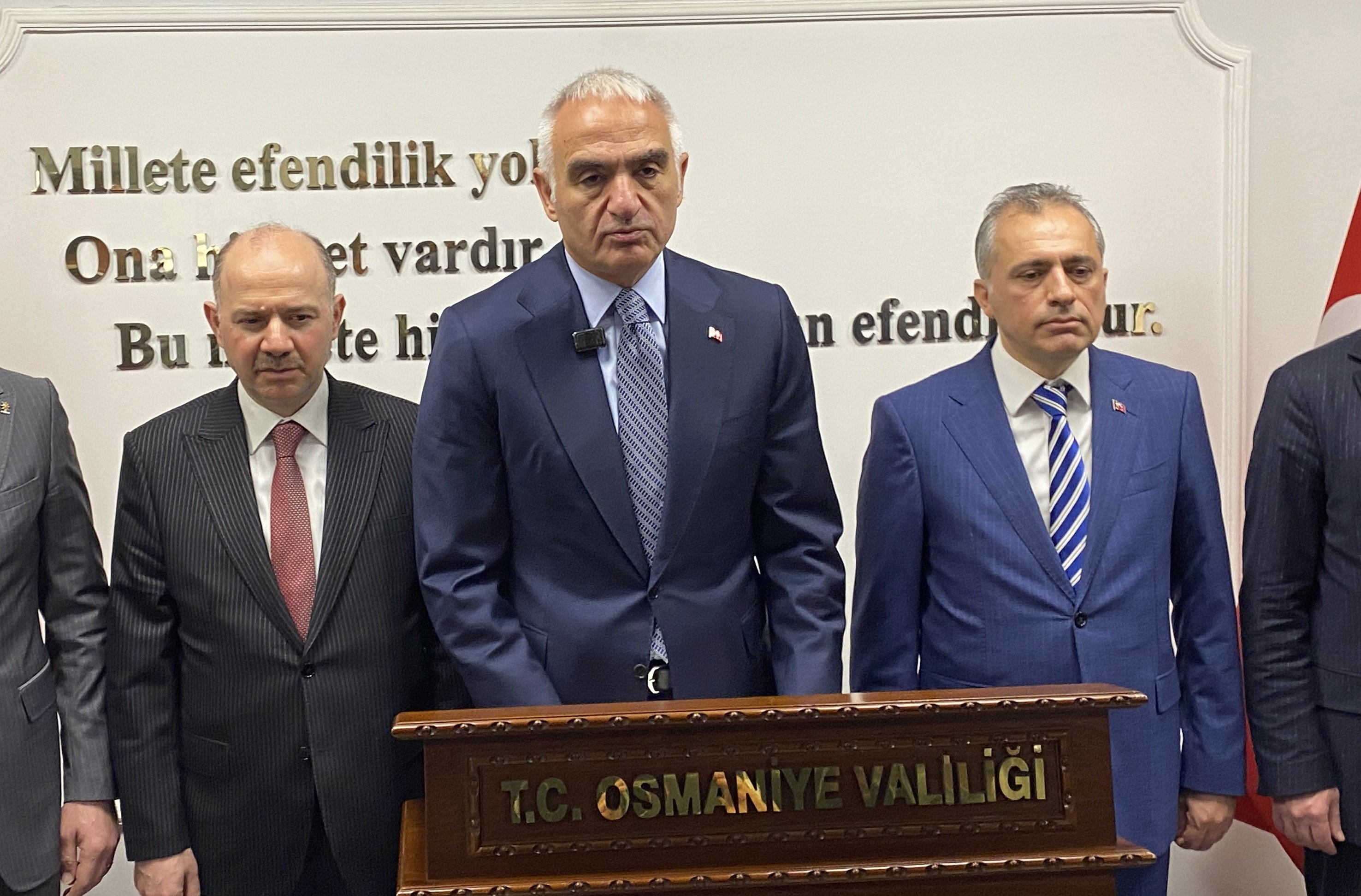 Bakan Ersoy Osmaniye Ziyareti