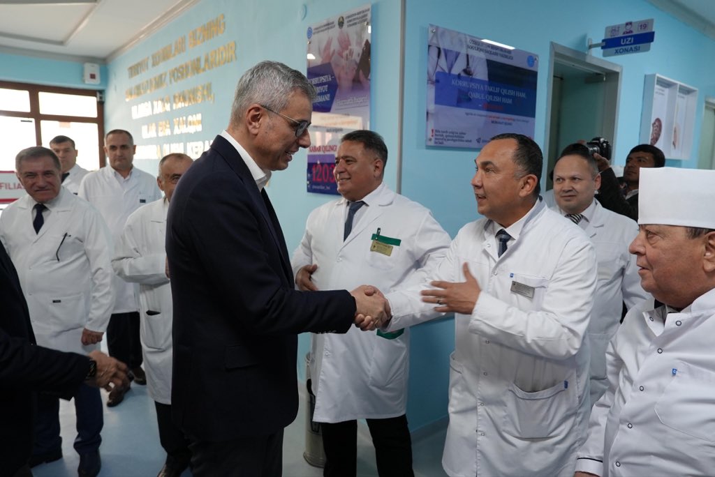 Kemal Memişoğlu Özbekistan Sağlık İş Birliği