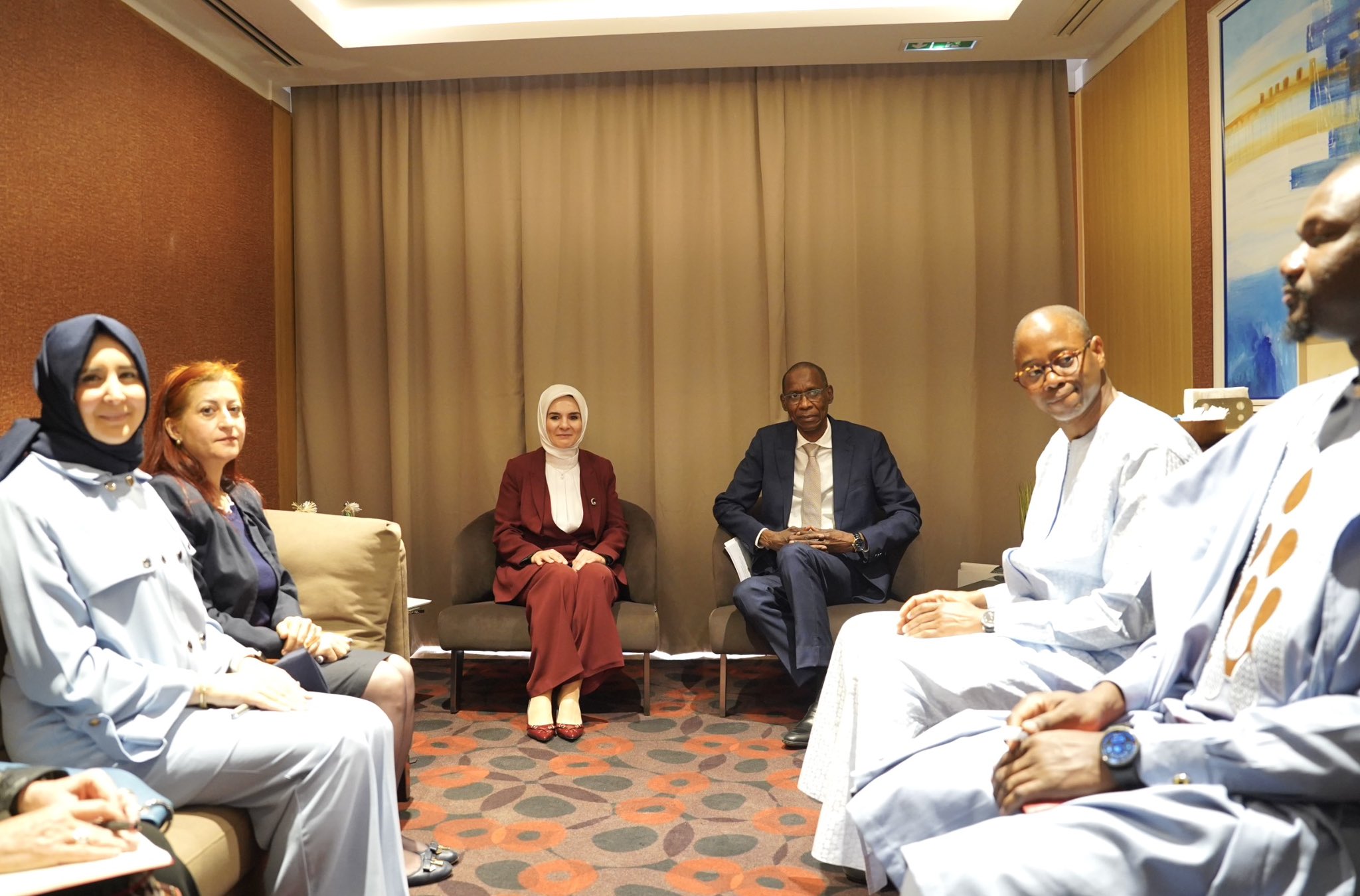 Bakan Göktaş Senegal Dışişleri Bakanı Niang ile görüşüyor