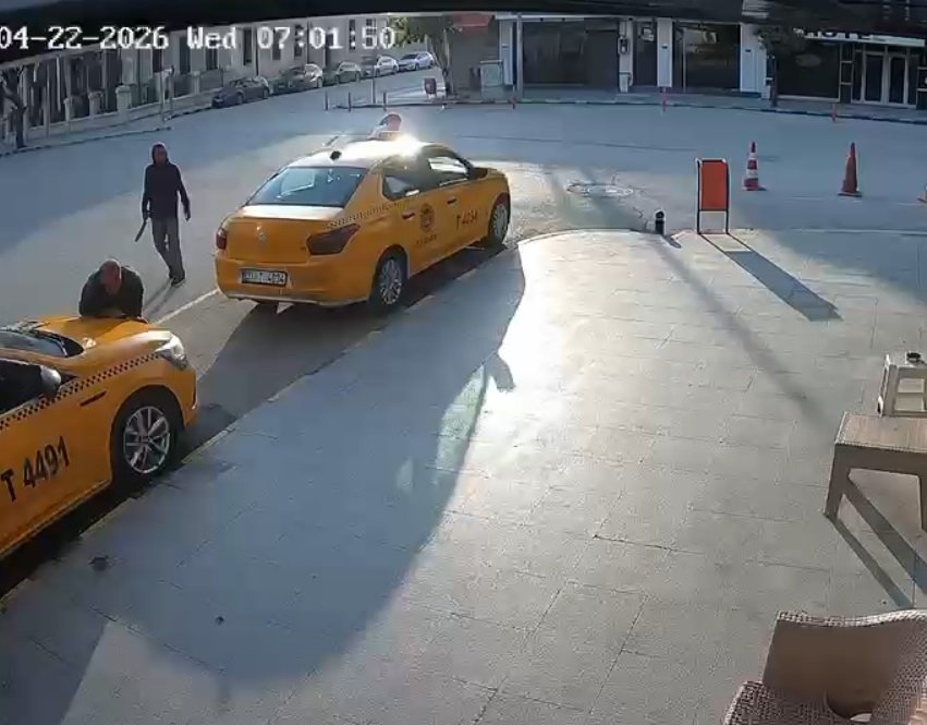 Hatay satırlı saldırı güvenlik kamerası