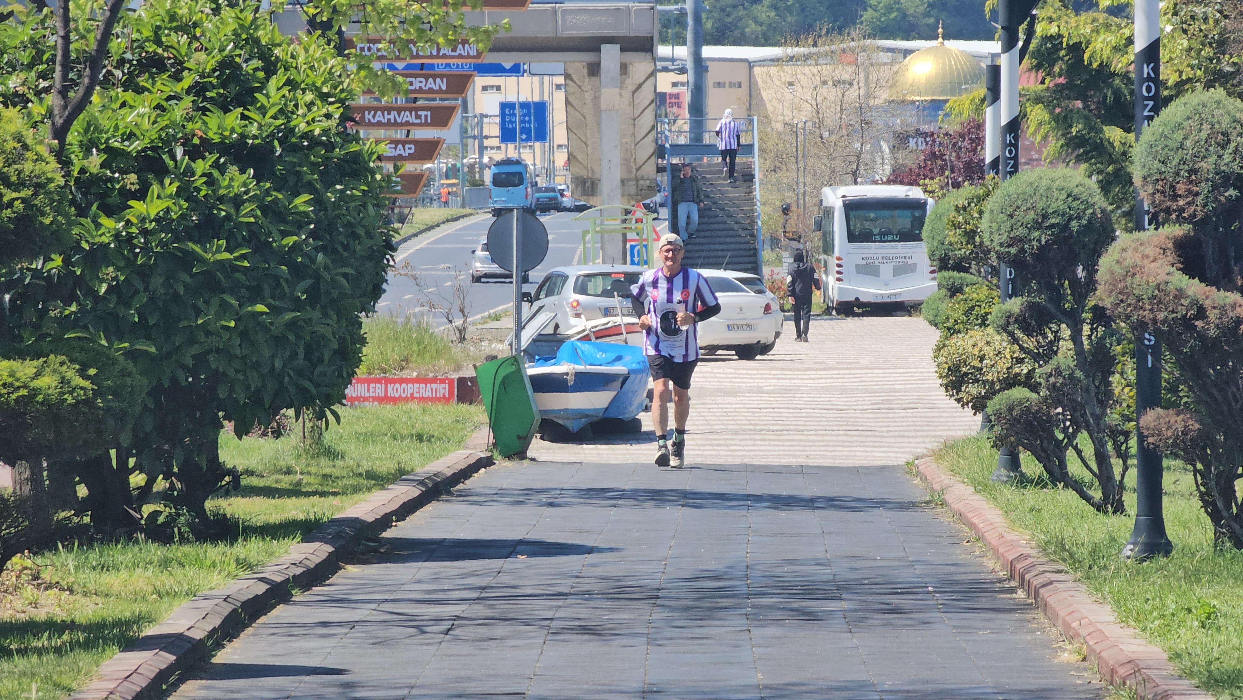 Fedai Kürtül Atatürk koşusu Zonguldak