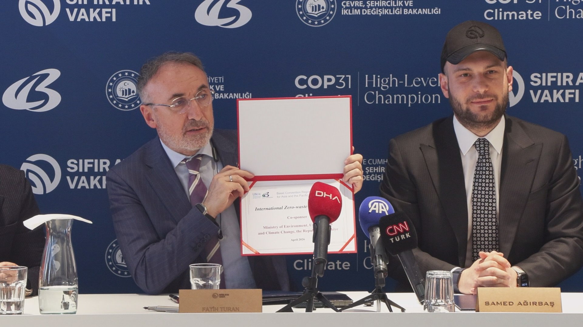 Sıfır Atık Vakfı Başkanı Samed Ağırbaş